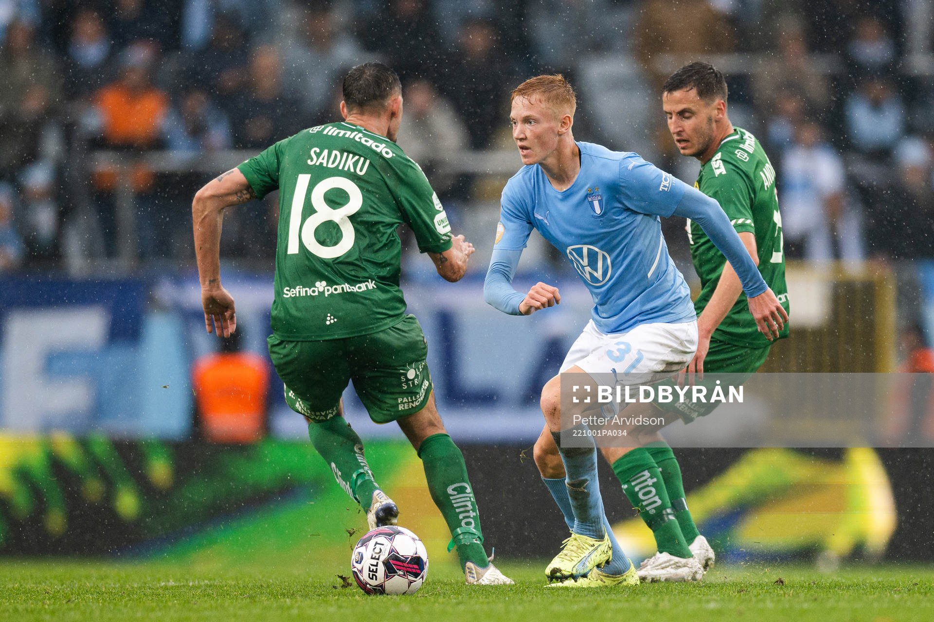 Malmö FFs Hugo Larsson