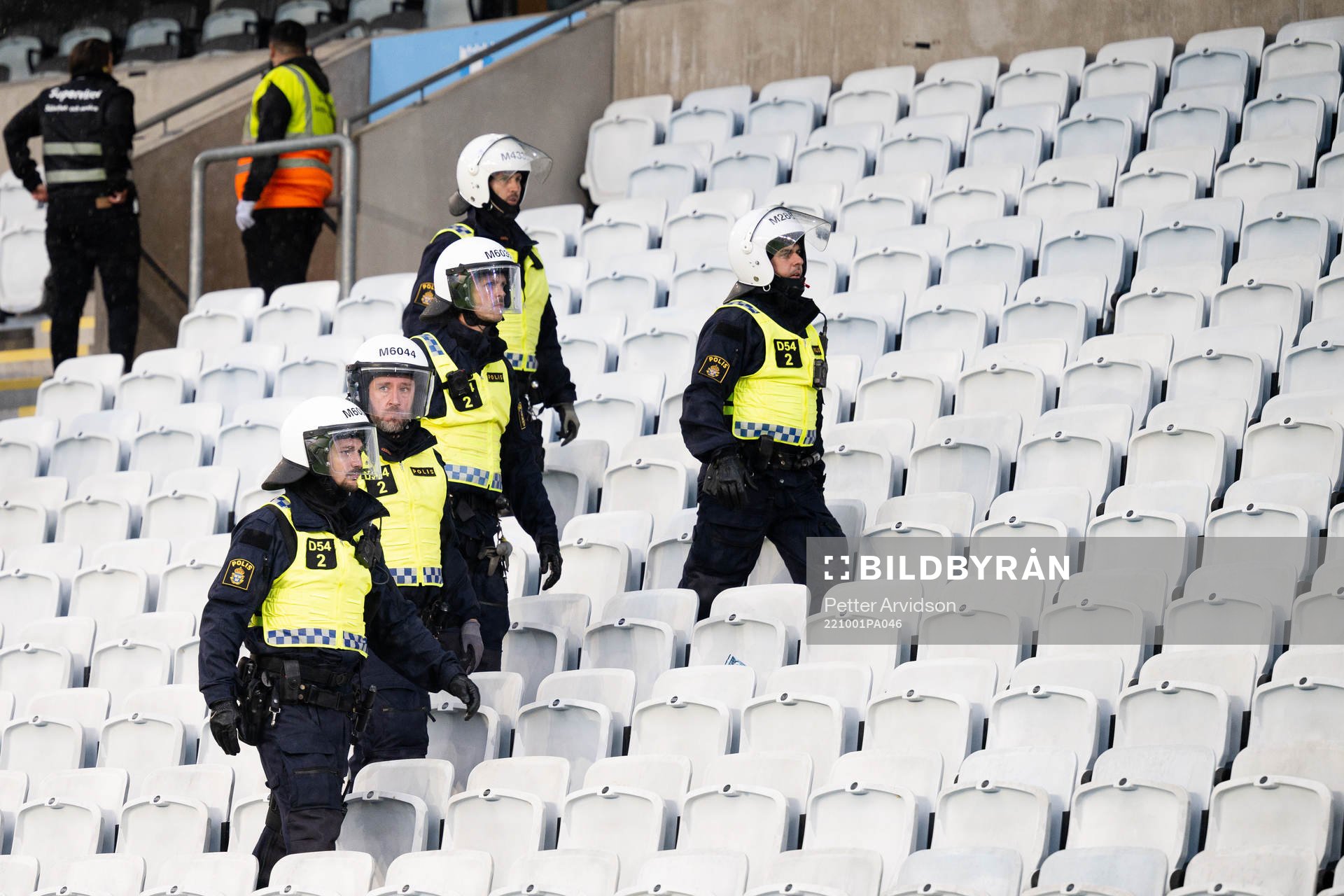 Oroligheter på läktaren