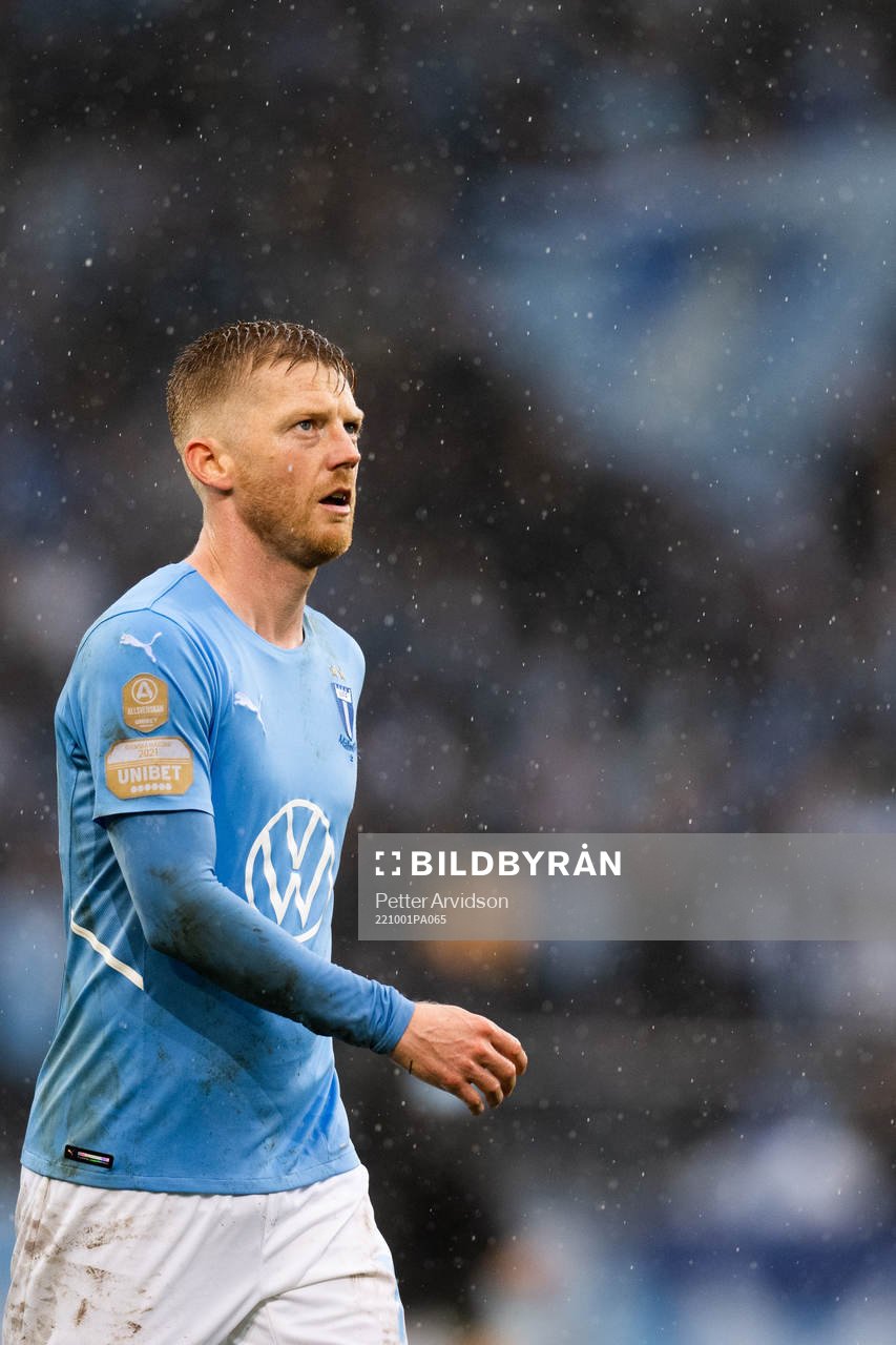 Malmö FFs Anders Christiansen deppar