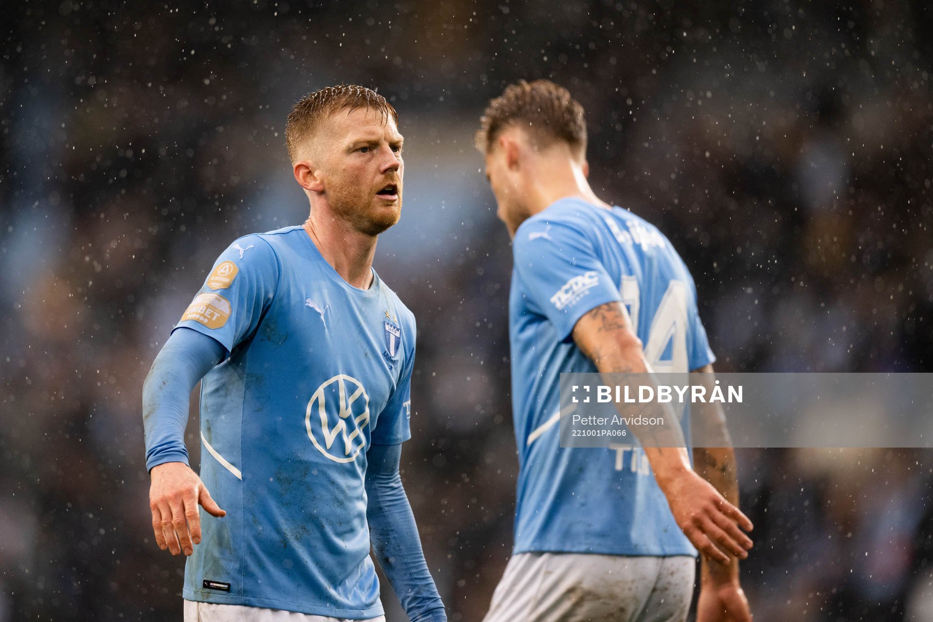 Malmö FFs Anders Christiansen deppar