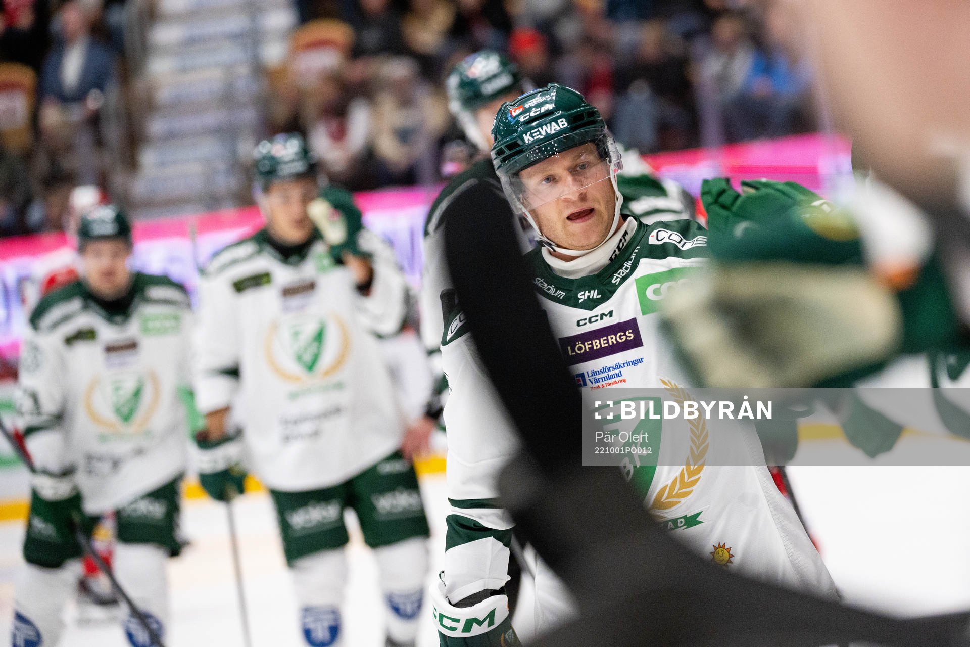 Färjestads Marcus Nilsson jublar