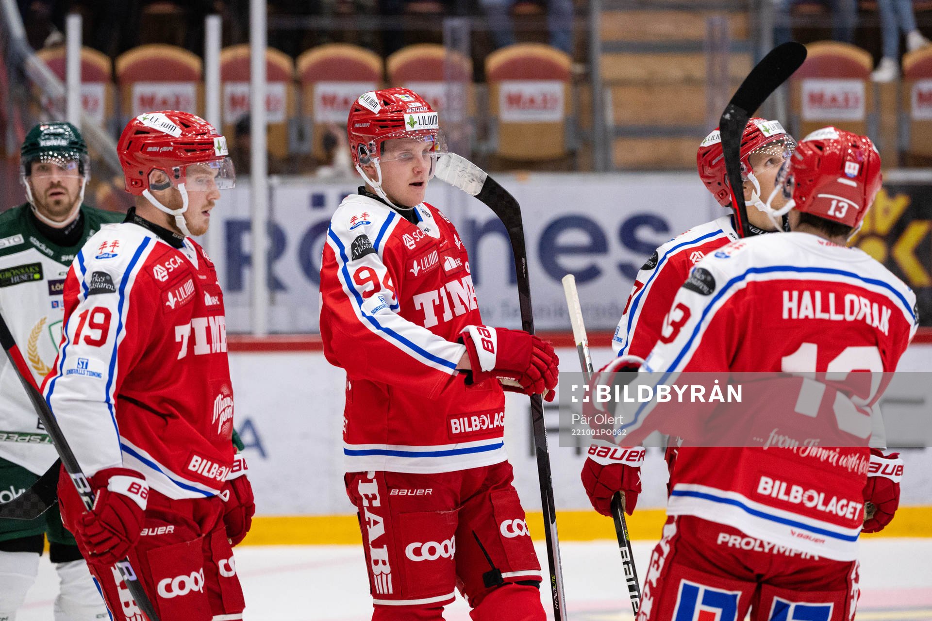 Timrås Sebastian Hartmann jublar