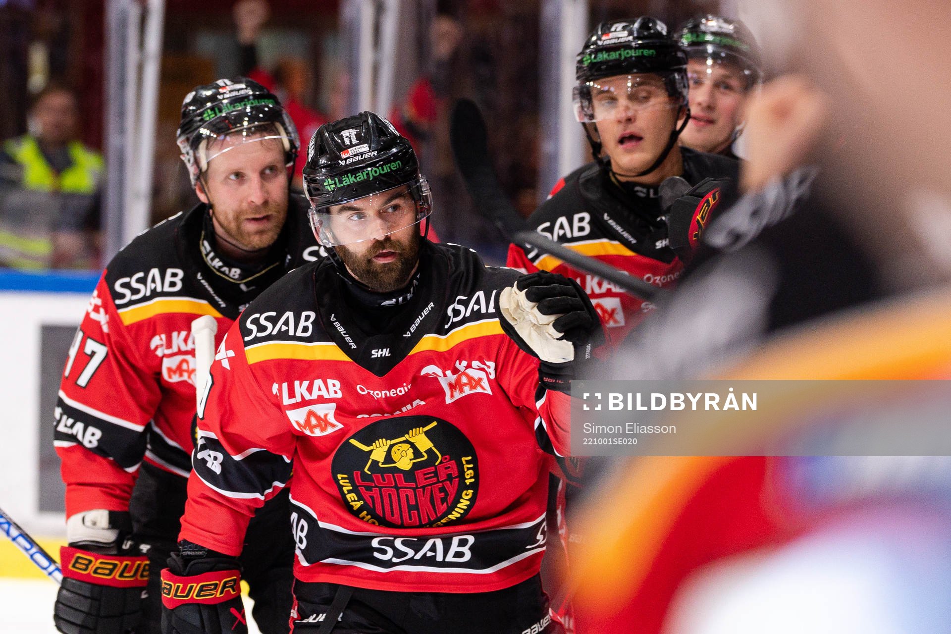Luleås Jack Connolly jublar