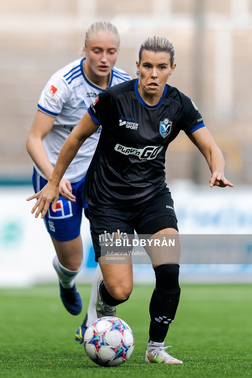IFK Norrköpings Wilma Leidhammar och Växjös Mimmi