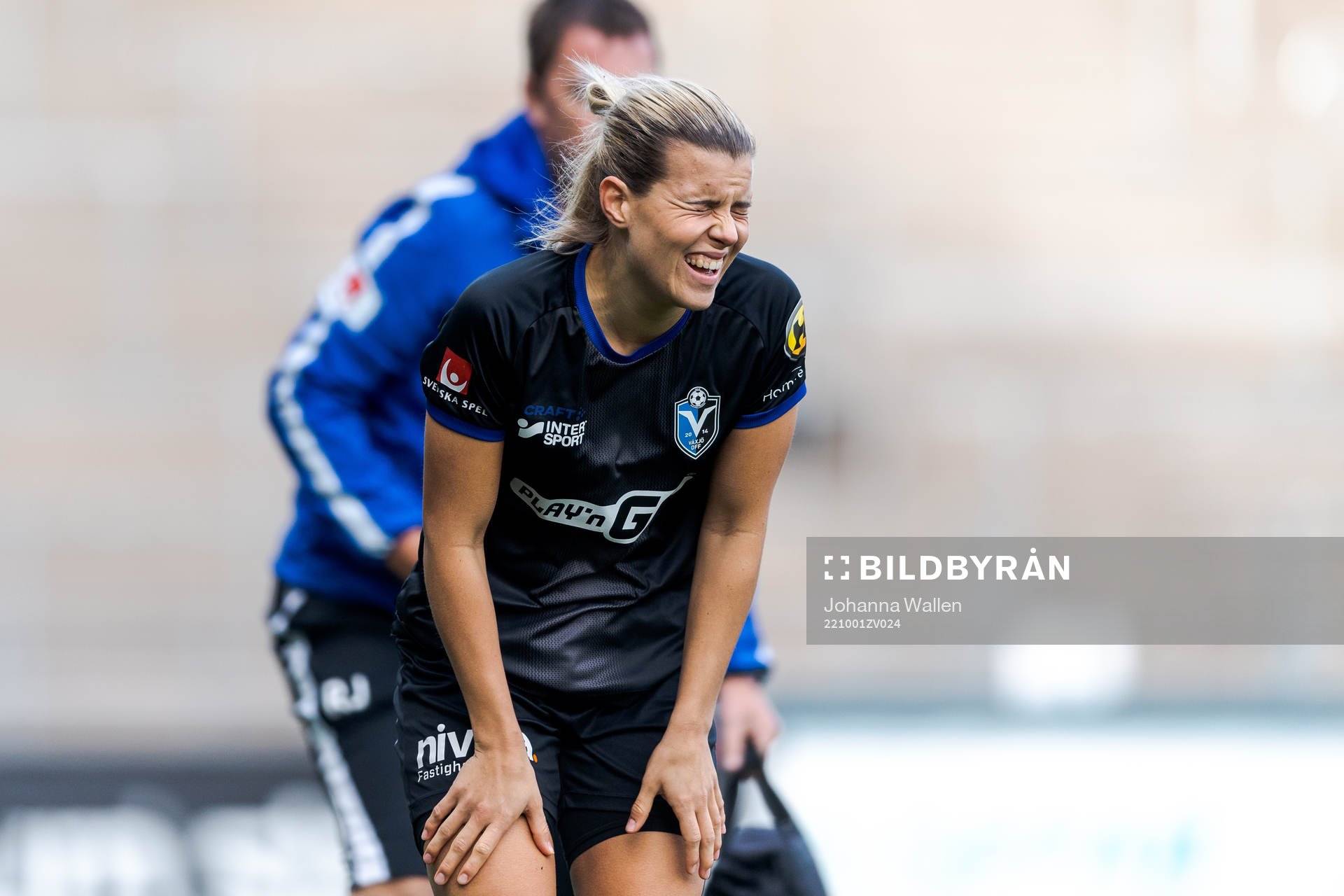 Växjös Mimmi Strömgren har ont