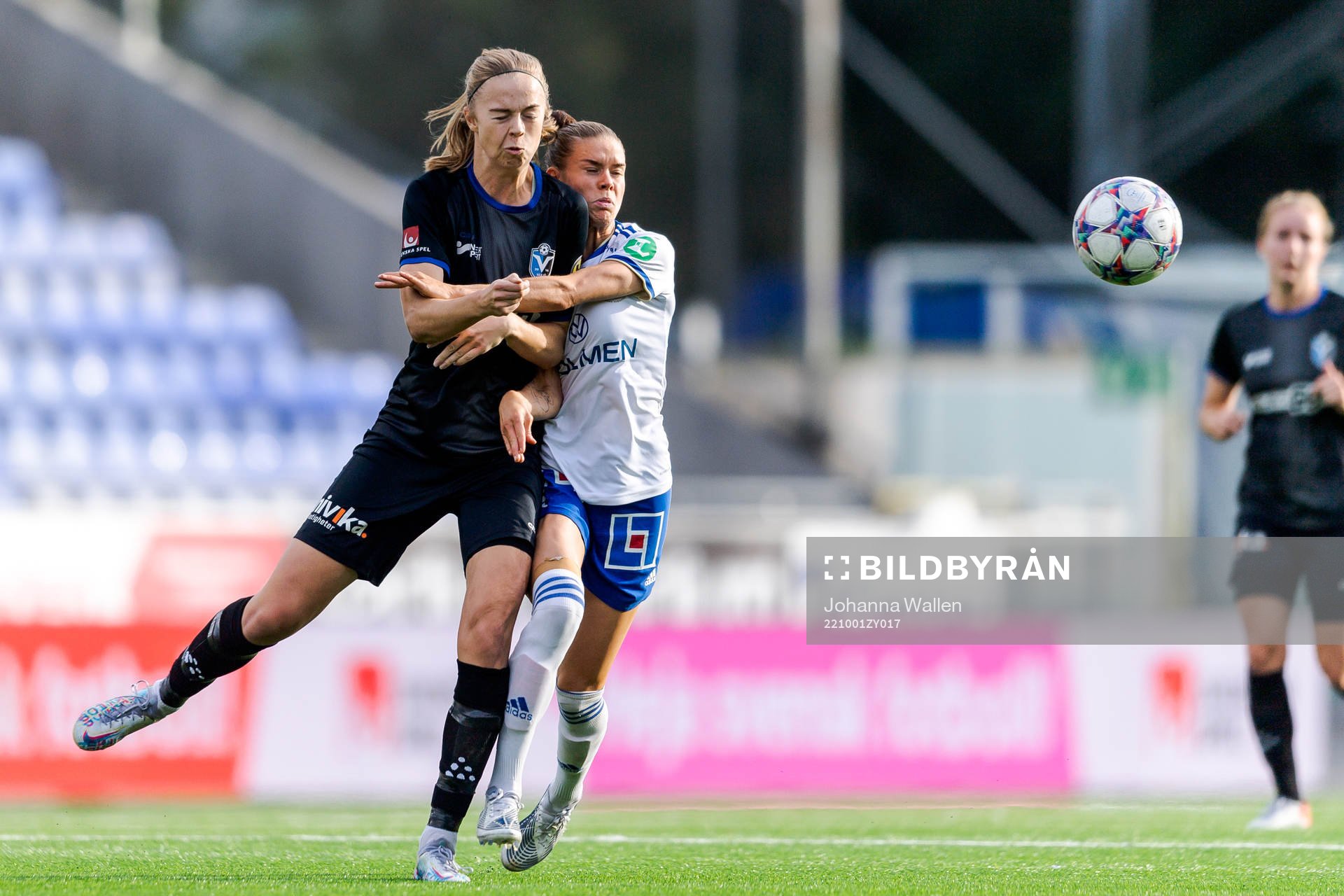 Växjös Elin Nilsson och IFK Norrköpings My Cato