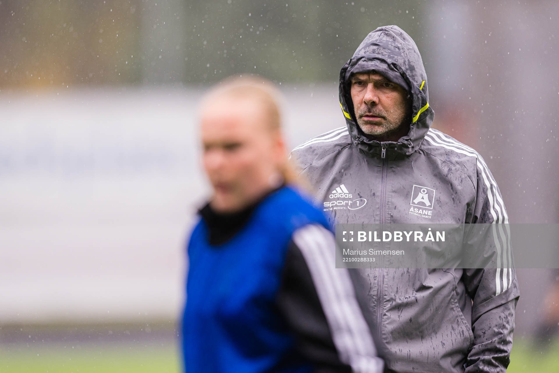 Eirik Fjeldstad, head coach of Åsane, ahead of the Toppserien football match between Åsane and Arna-Bjørnar on October 2, 2022 in Bergen.