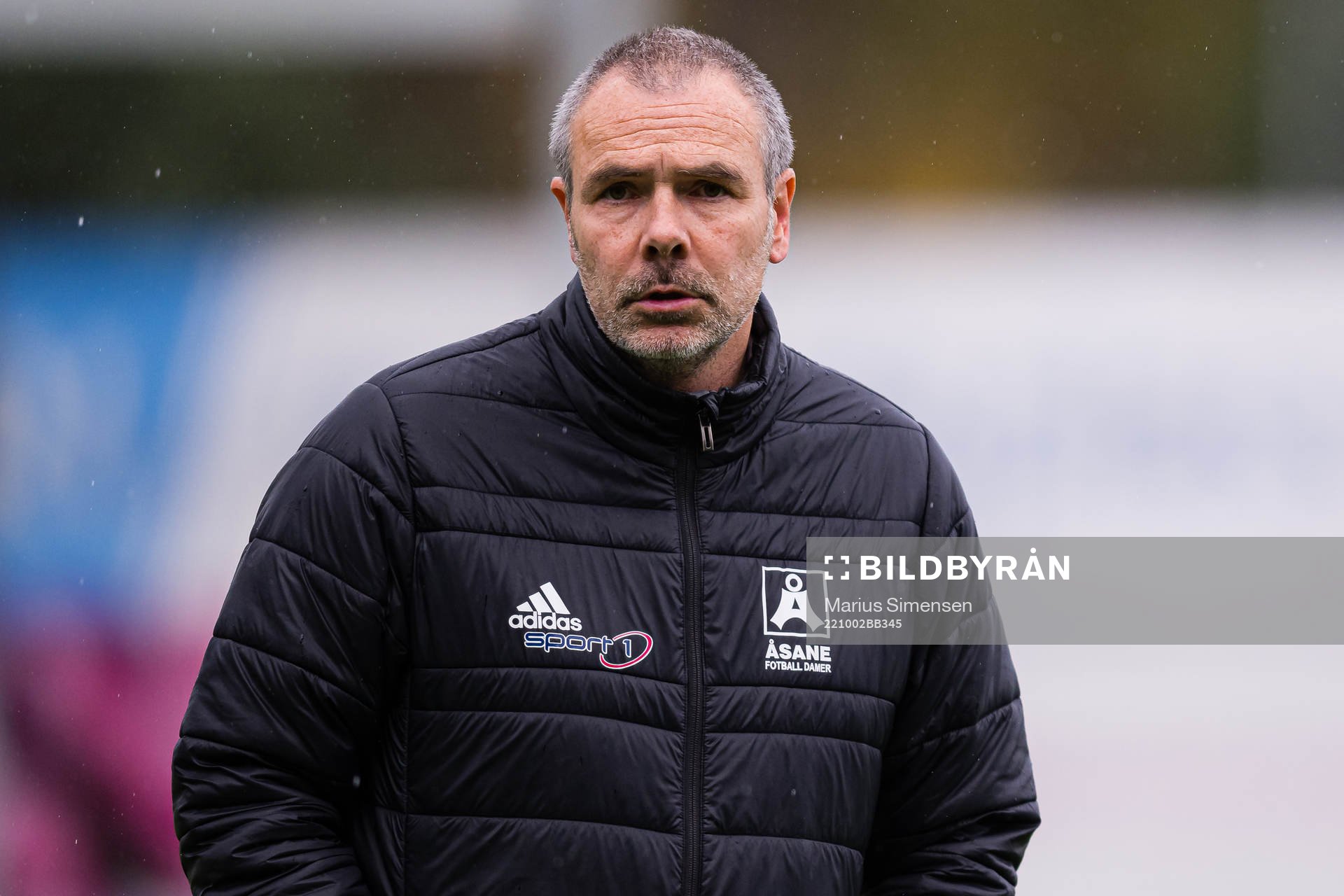Eirik Fjeldstad, head coach of Åsane, ahead of the Toppserien football match between Åsane and Arna-Bjørnar on October 2, 2022 in Bergen.