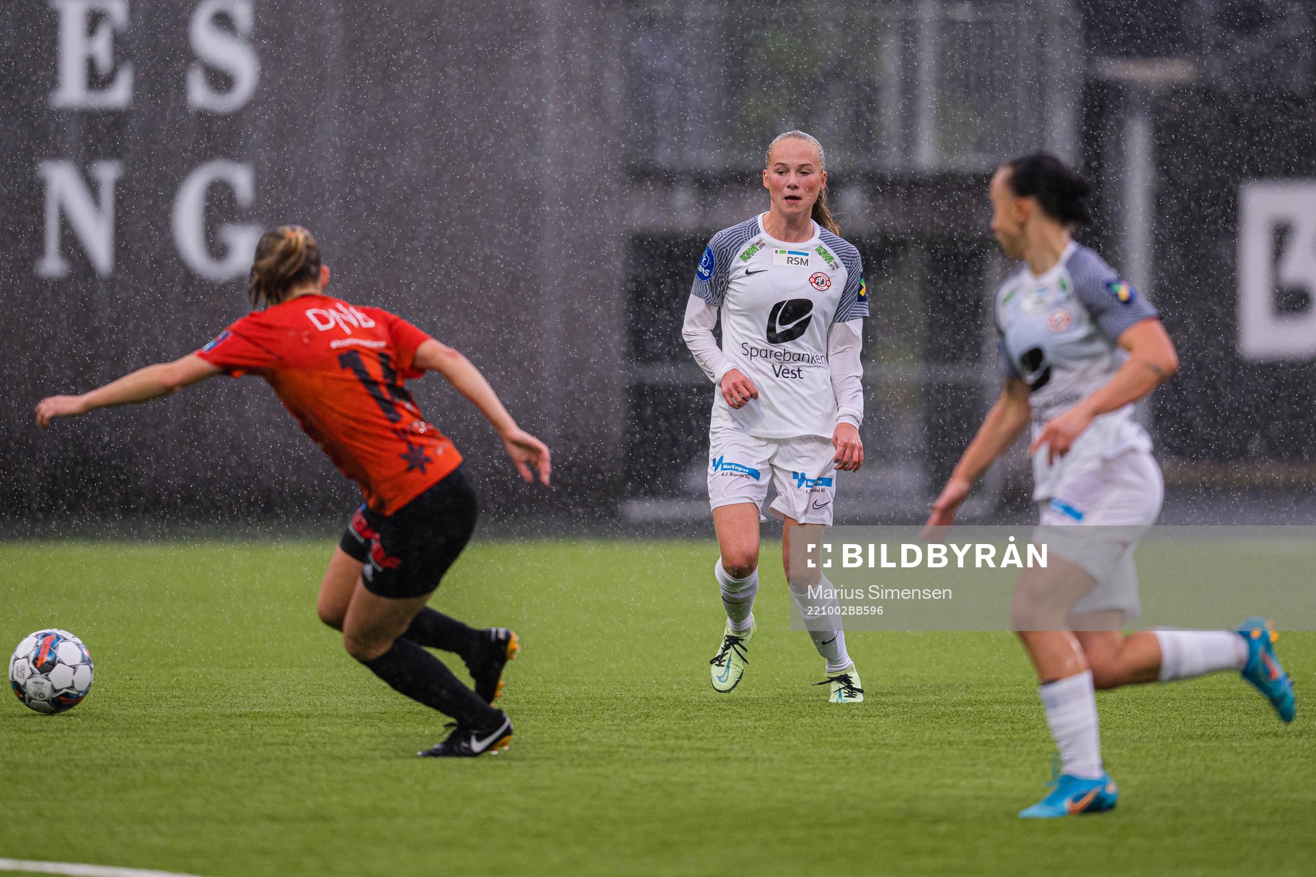 Linnea Sælen of Arna-Bjørnar during the Toppserien football match between Åsane and Arna-Bjørnar on October 2, 2022 in Bergen.