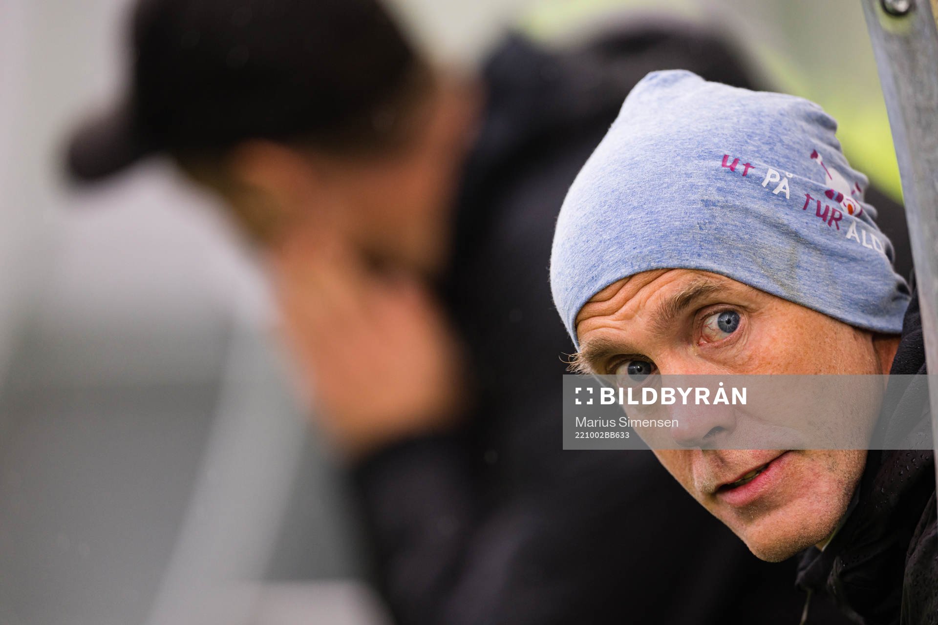 Bjarne Hagen, head coach of Arna-Bjørnar, ahead of the Toppserien football match between Åsane and Arna-Bjørnar on October 2, 2022 in Bergen.