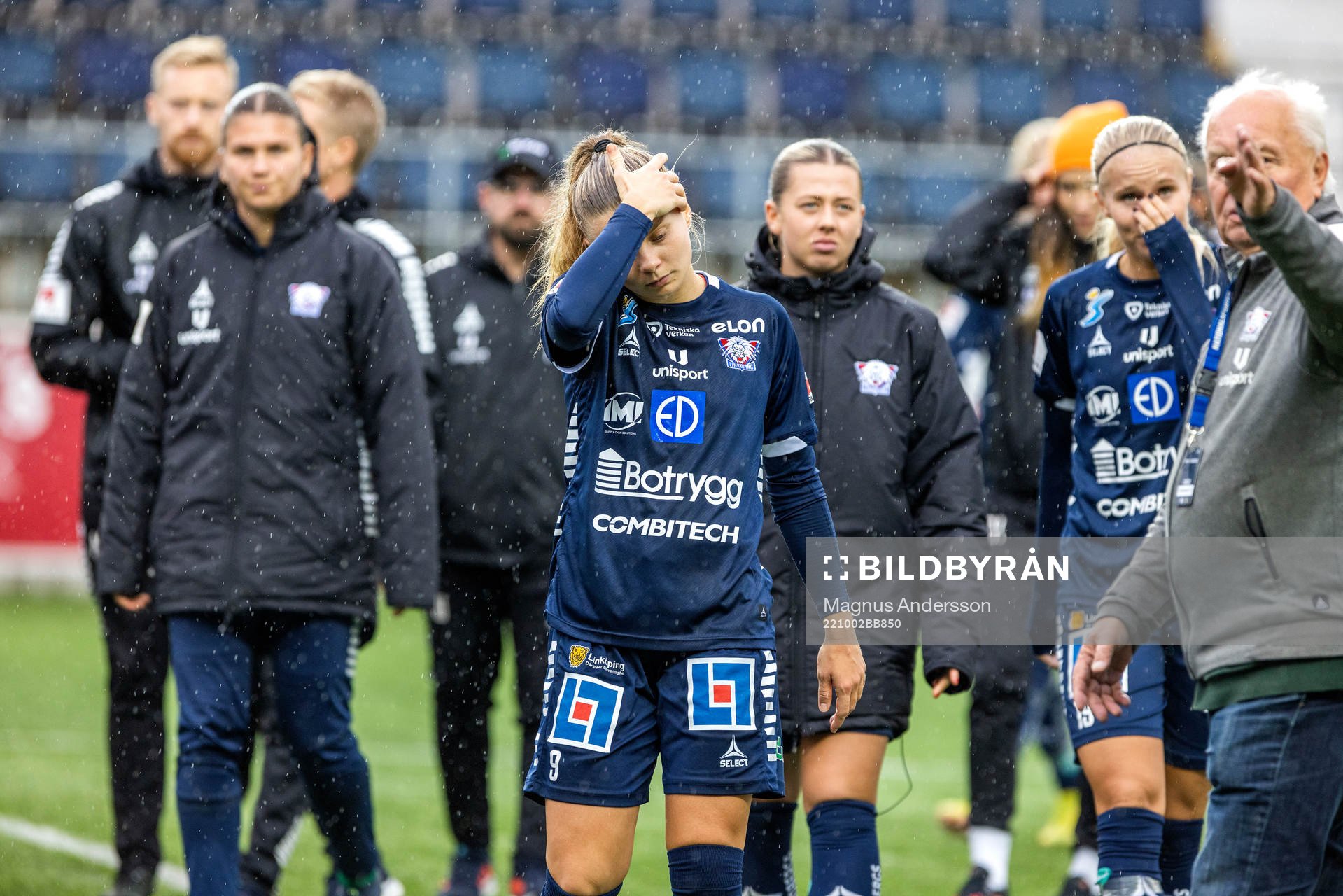 Linköpings Therese Simonsson deppar