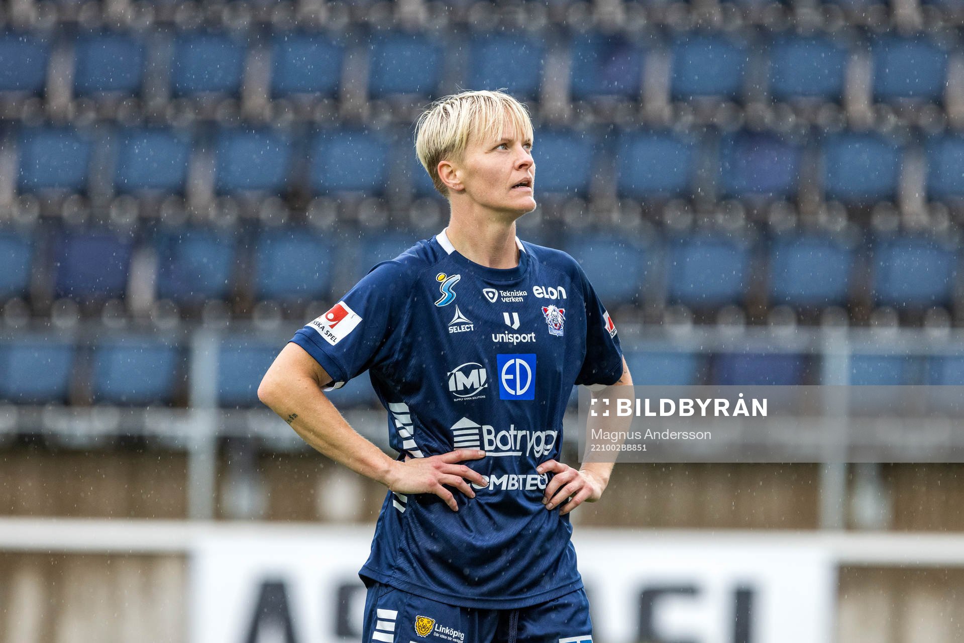 Linköpings Nilla Fischer deppar