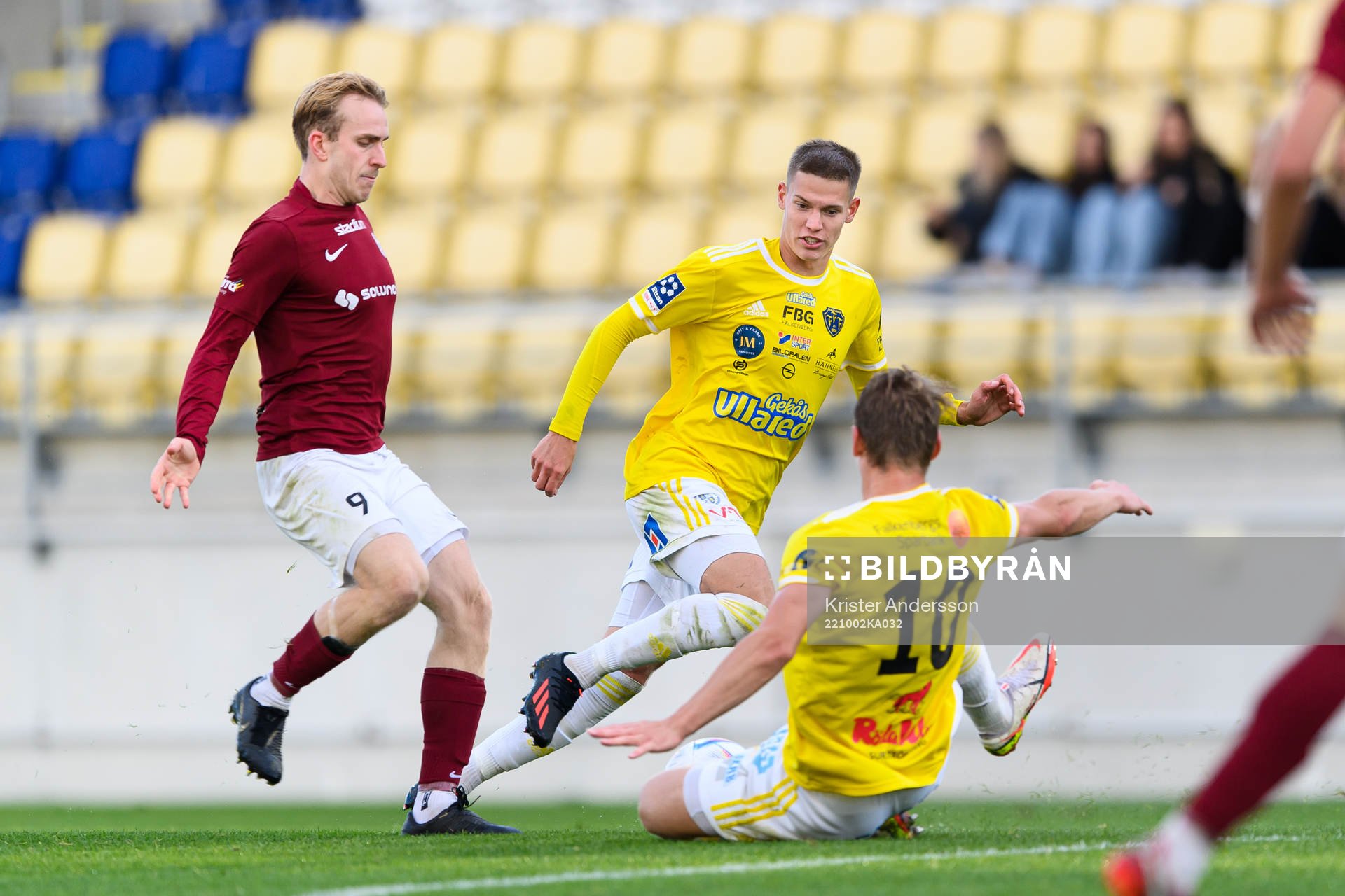 Qvidings Noa Bernhardtz och Falkenbergs Taylor Silverholt