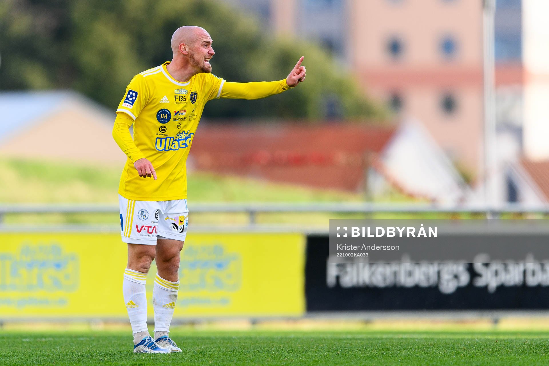 Falkenbergs Christoffer Carlsson reagerar