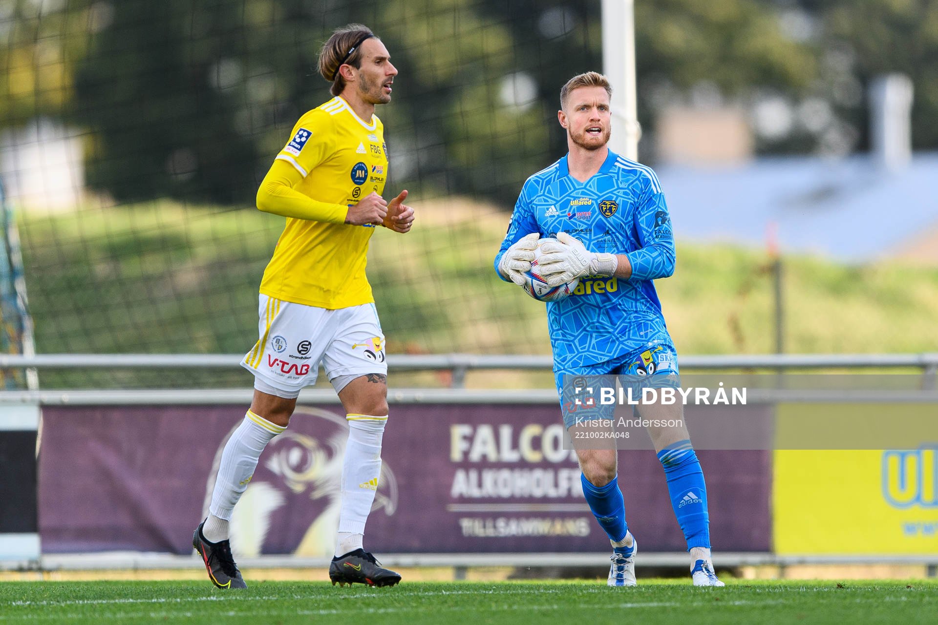 Falkenbergs målvakt Tim Erlandsson