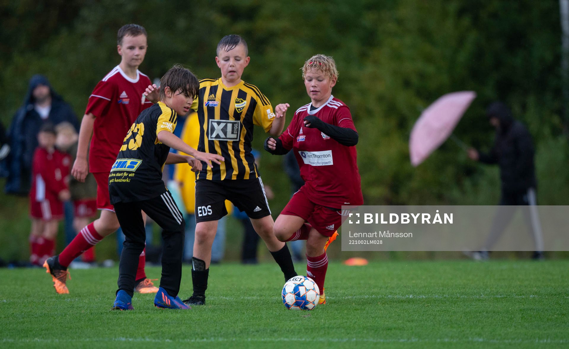 i matchen för pojkar födda 2012, U10, mellan IFK