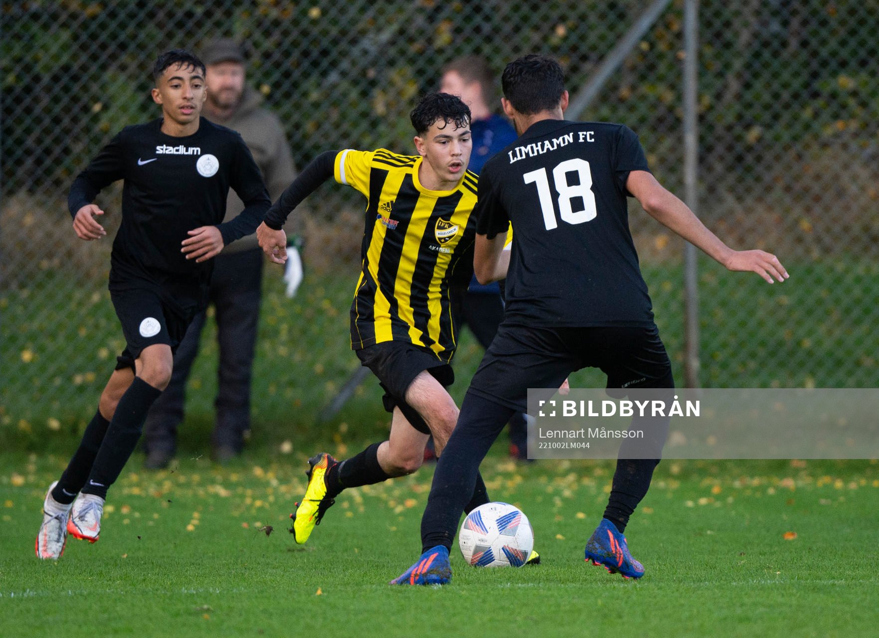 i matchen för pojkar födda 2007, U15, mellan IFK