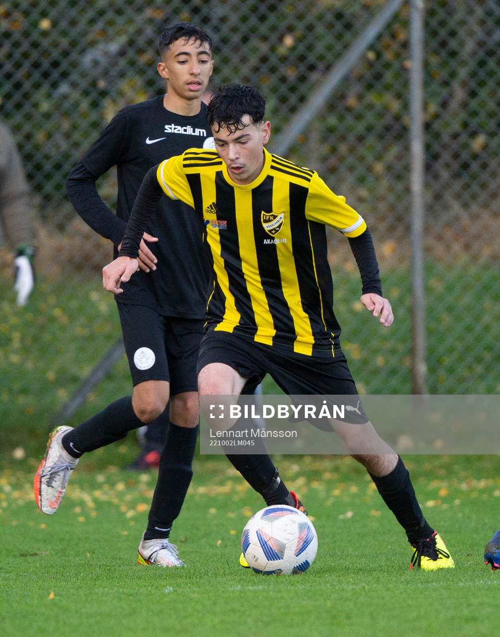 i matchen för pojkar födda 2007, U15, mellan IFK