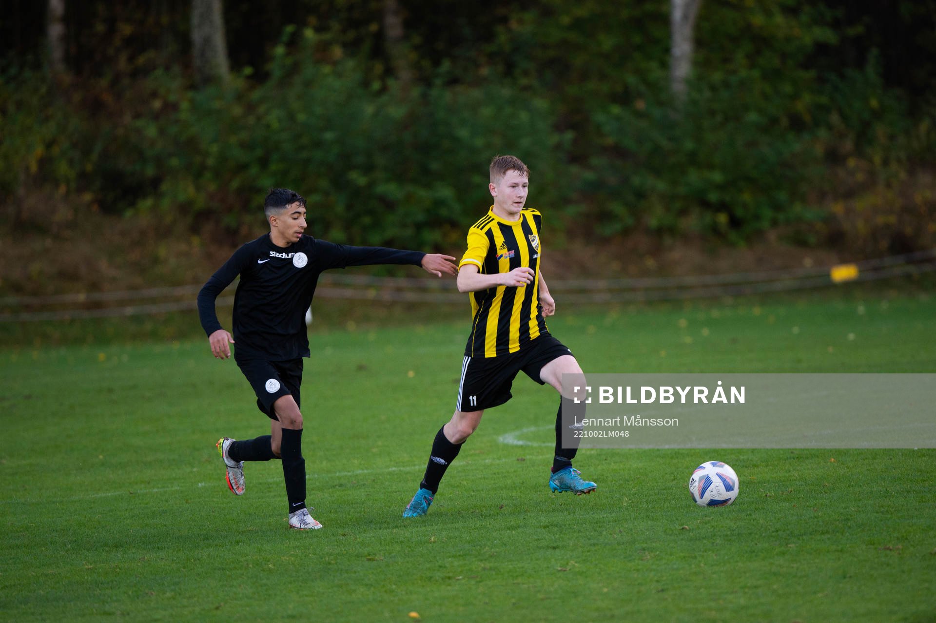 i matchen för pojkar födda 2007, U15, mellan IFK