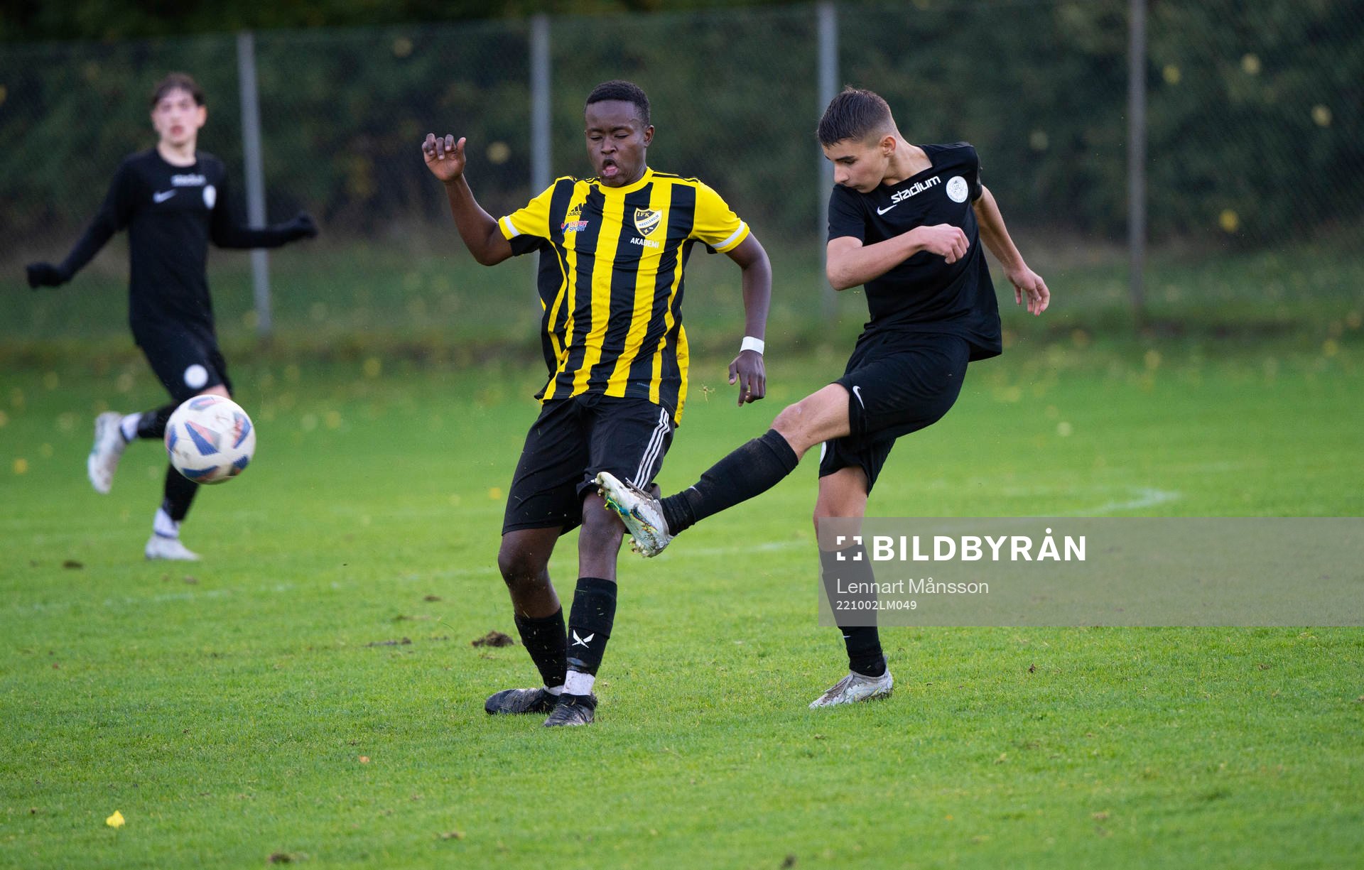 i matchen för pojkar födda 2007, U15, mellan IFK