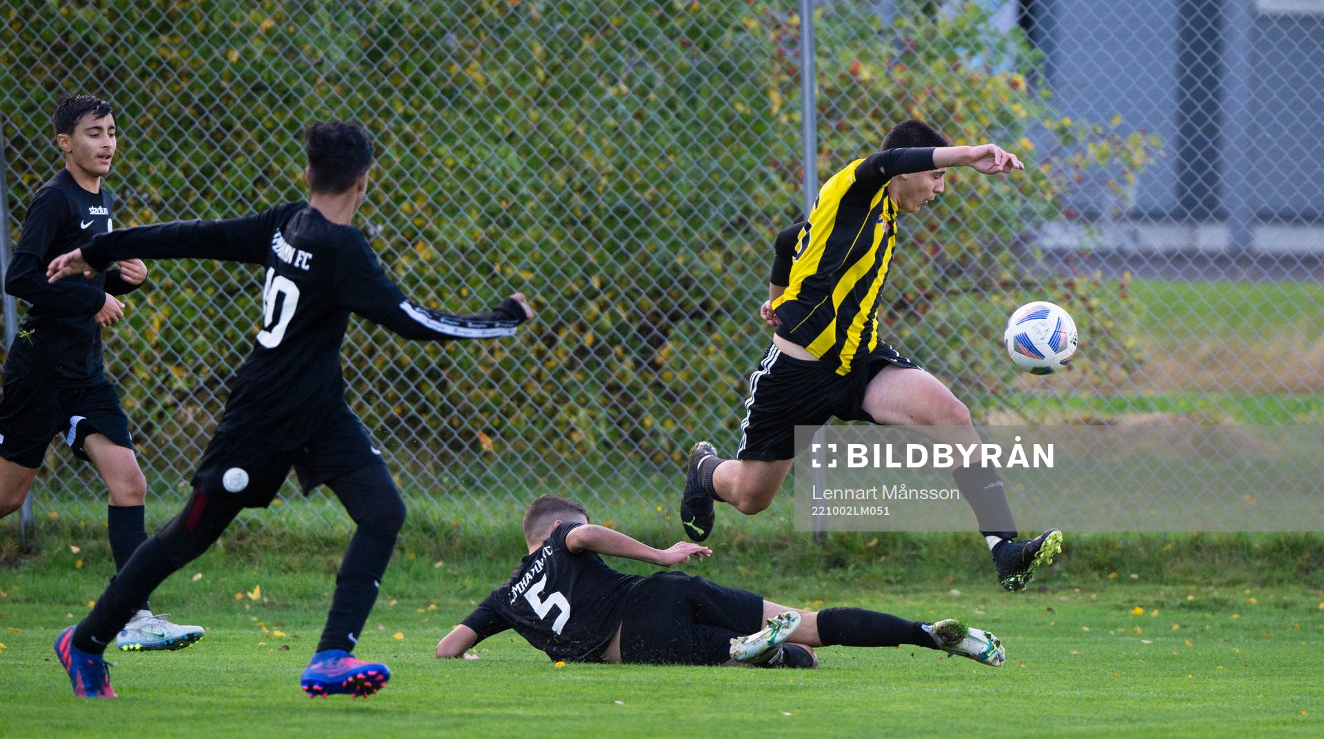 i matchen för pojkar födda 2007, U15, mellan IFK