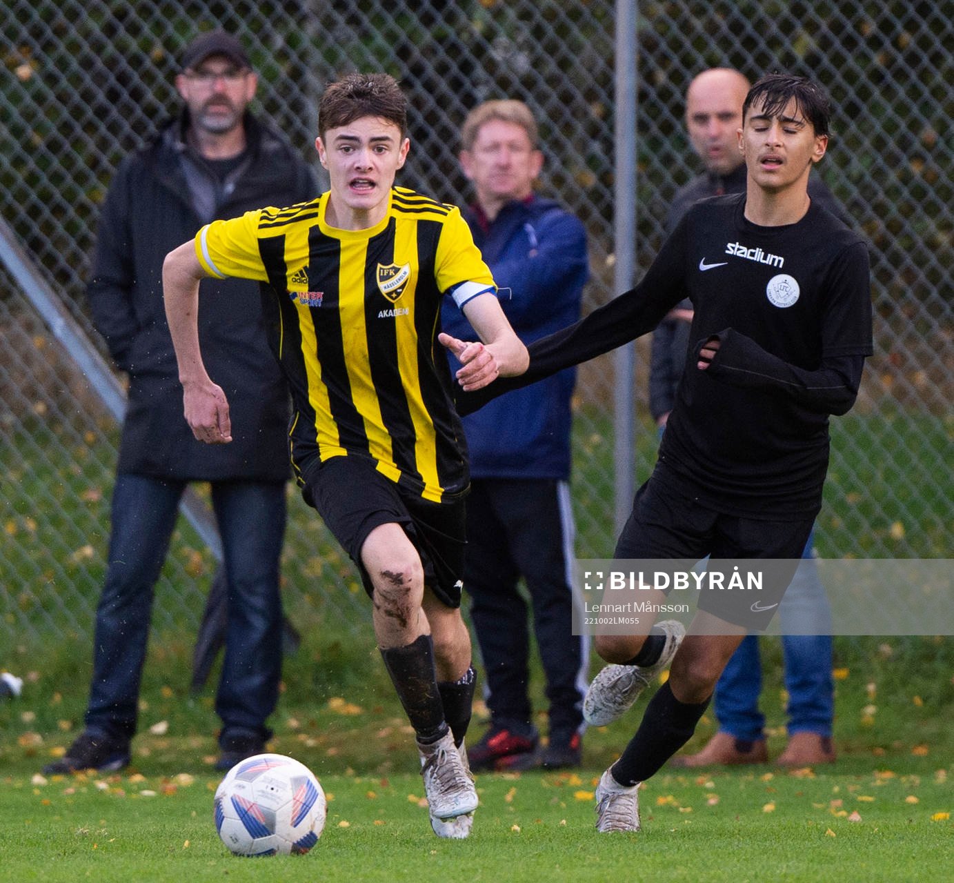 i matchen för pojkar födda 2007, U15, mellan IFK