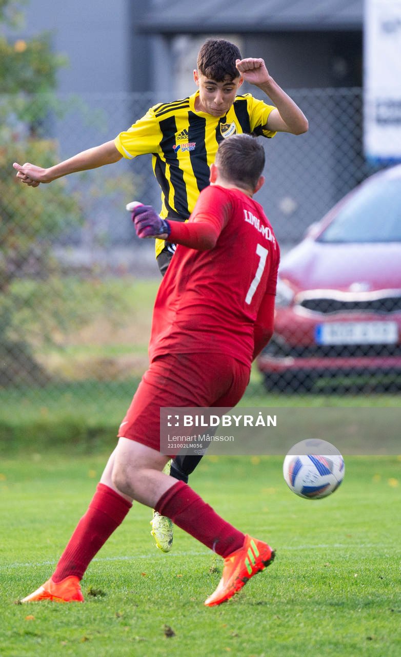 i matchen för pojkar födda 2007, U15, mellan IFK