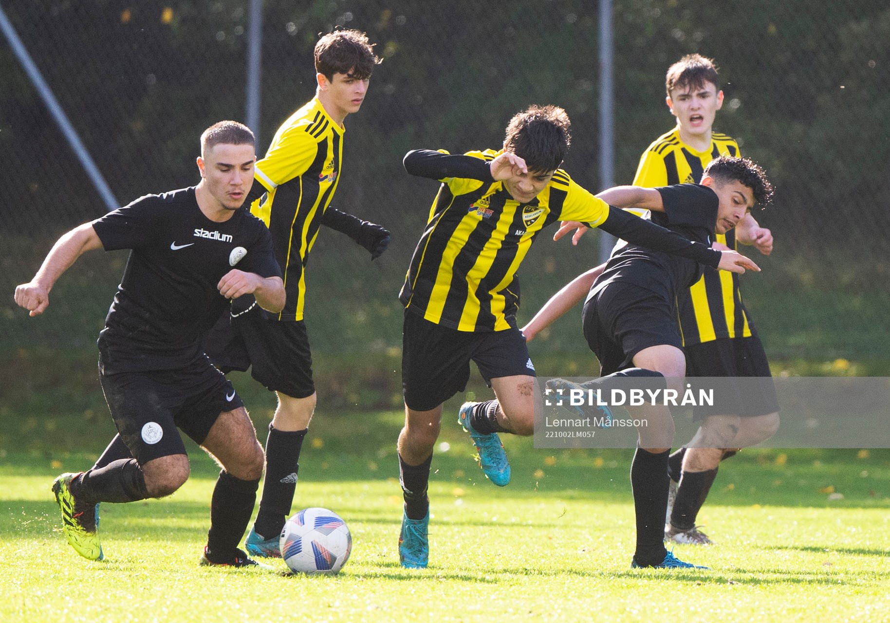 i matchen för pojkar födda 2007, U15, mellan IFK