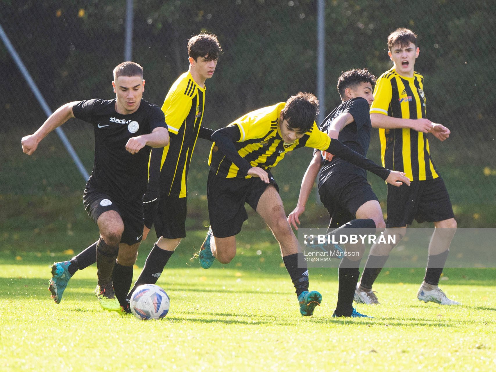 i matchen för pojkar födda 2007, U15, mellan IFK