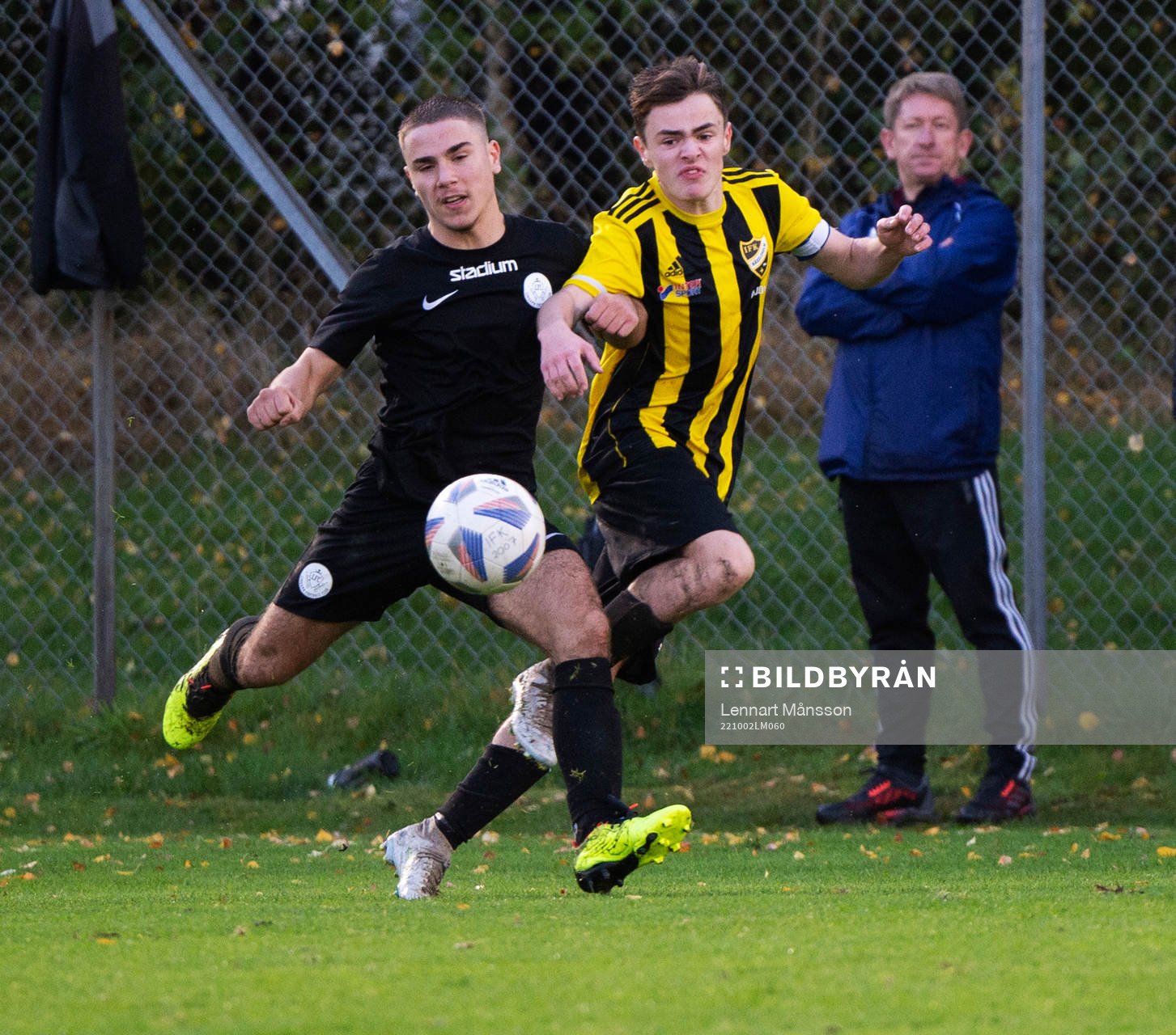i matchen för pojkar födda 2007, U15, mellan IFK