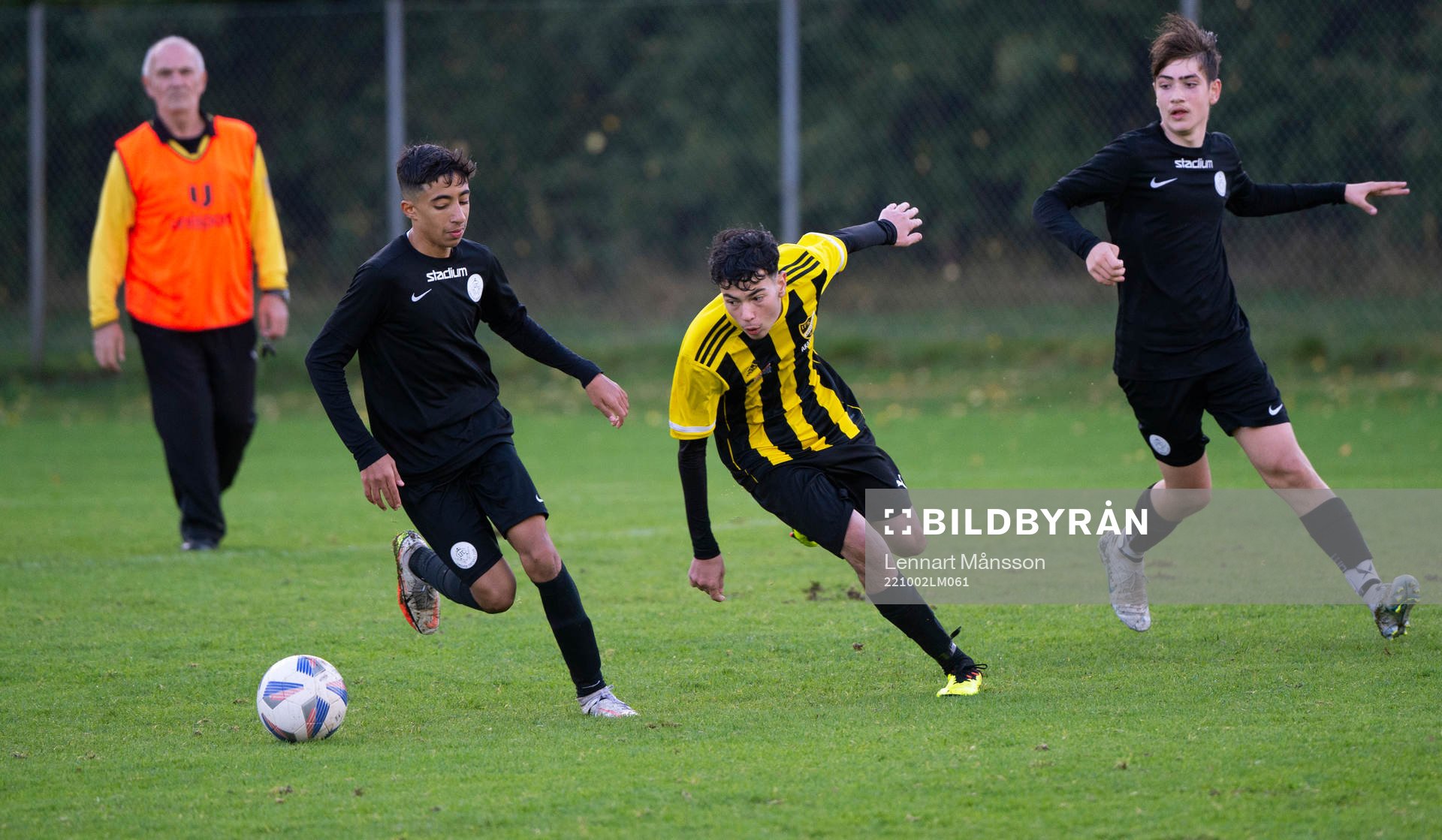 i matchen för pojkar födda 2007, U15, mellan IFK