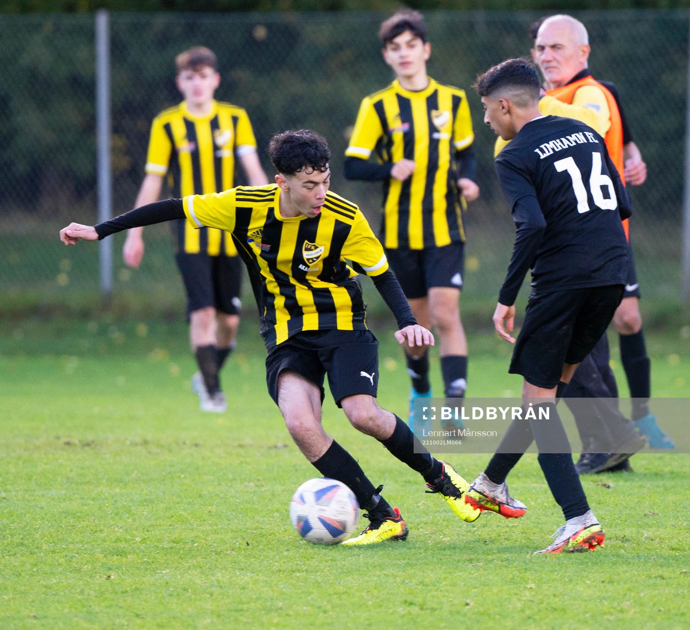 i matchen för pojkar födda 2007, U15, mellan IFK