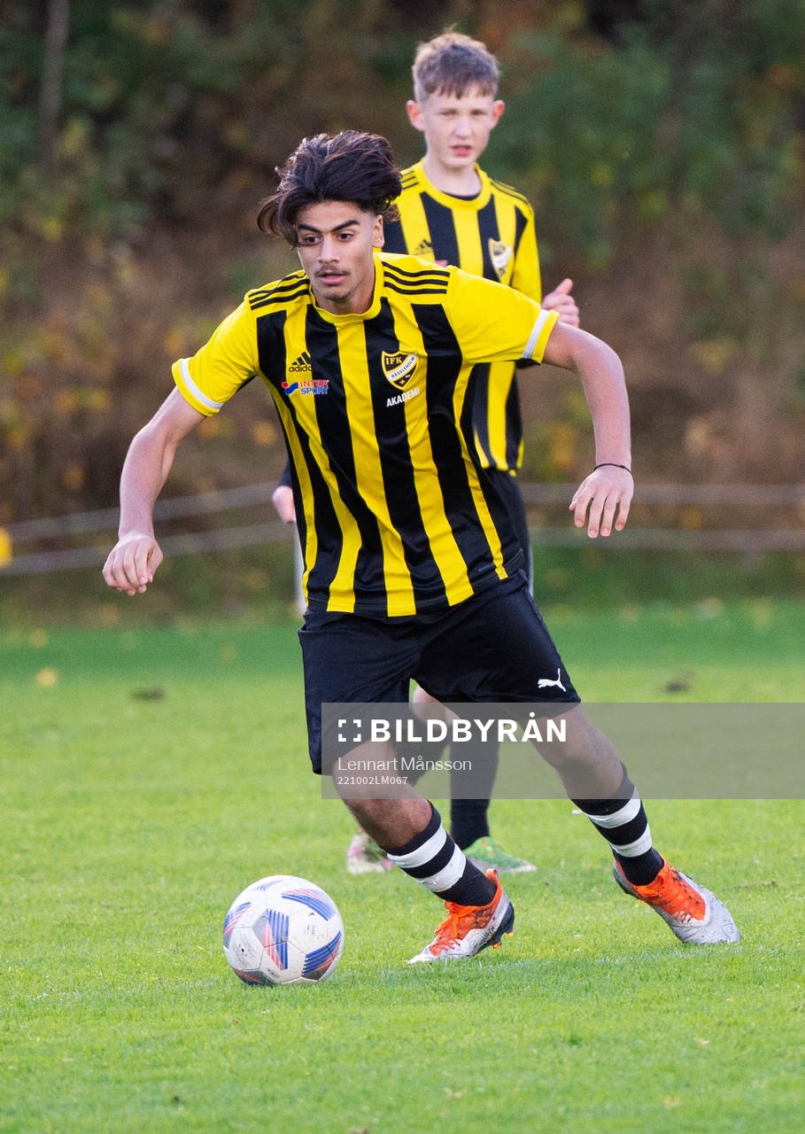 i matchen för pojkar födda 2007, U15, mellan IFK