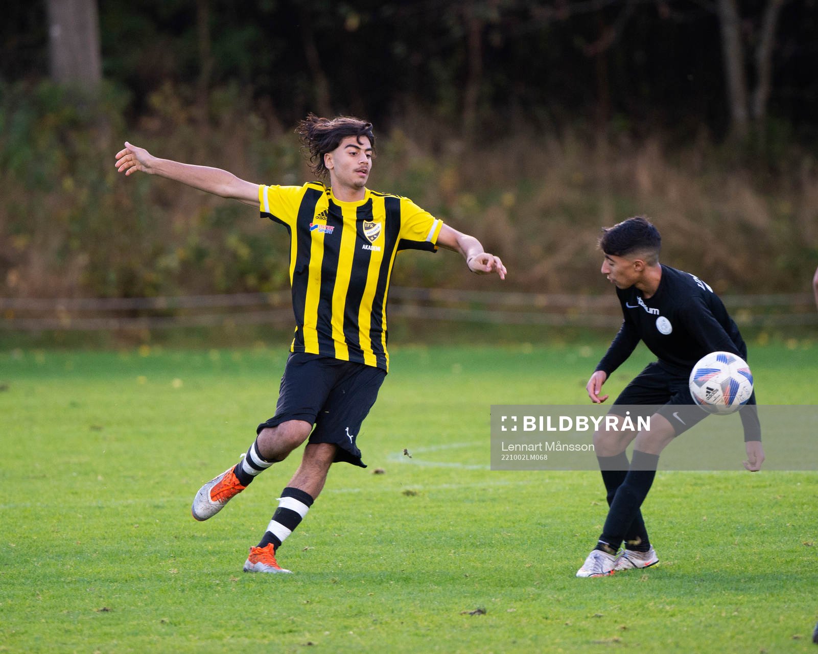 i matchen för pojkar födda 2007, U15, mellan IFK