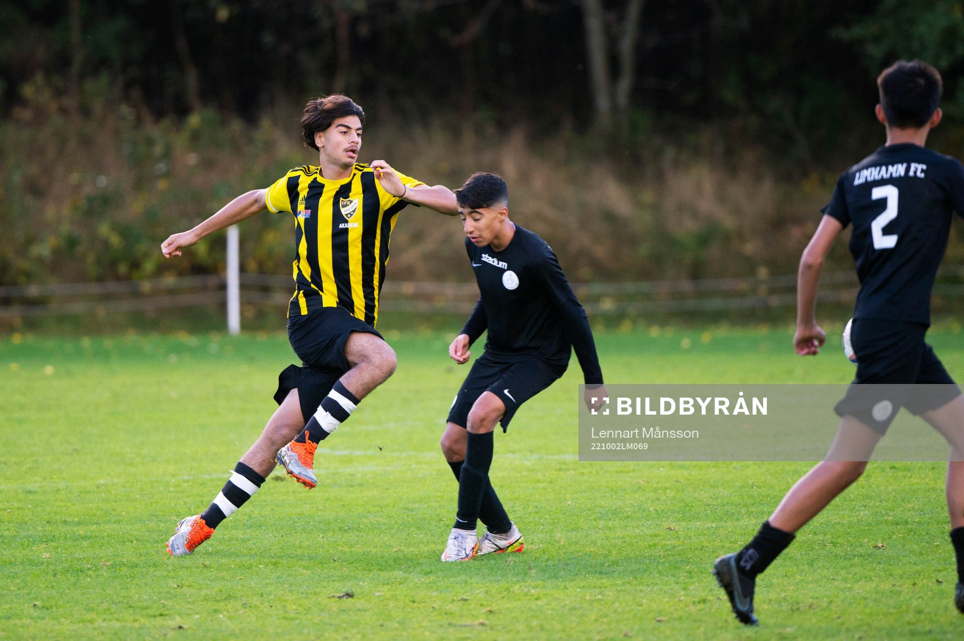 i matchen för pojkar födda 2007, U15, mellan IFK