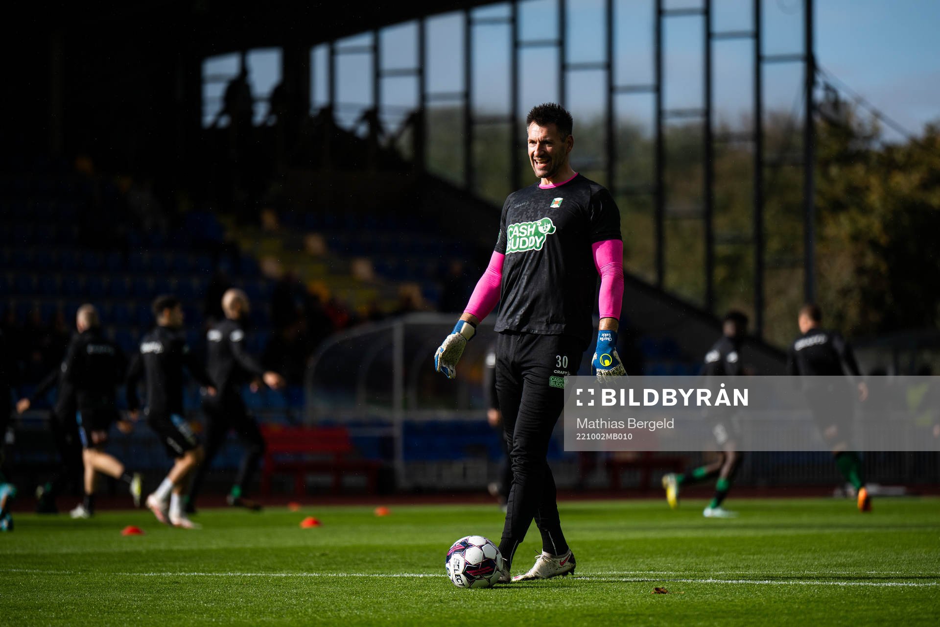 Varbergs målvakt Stojan Lukic