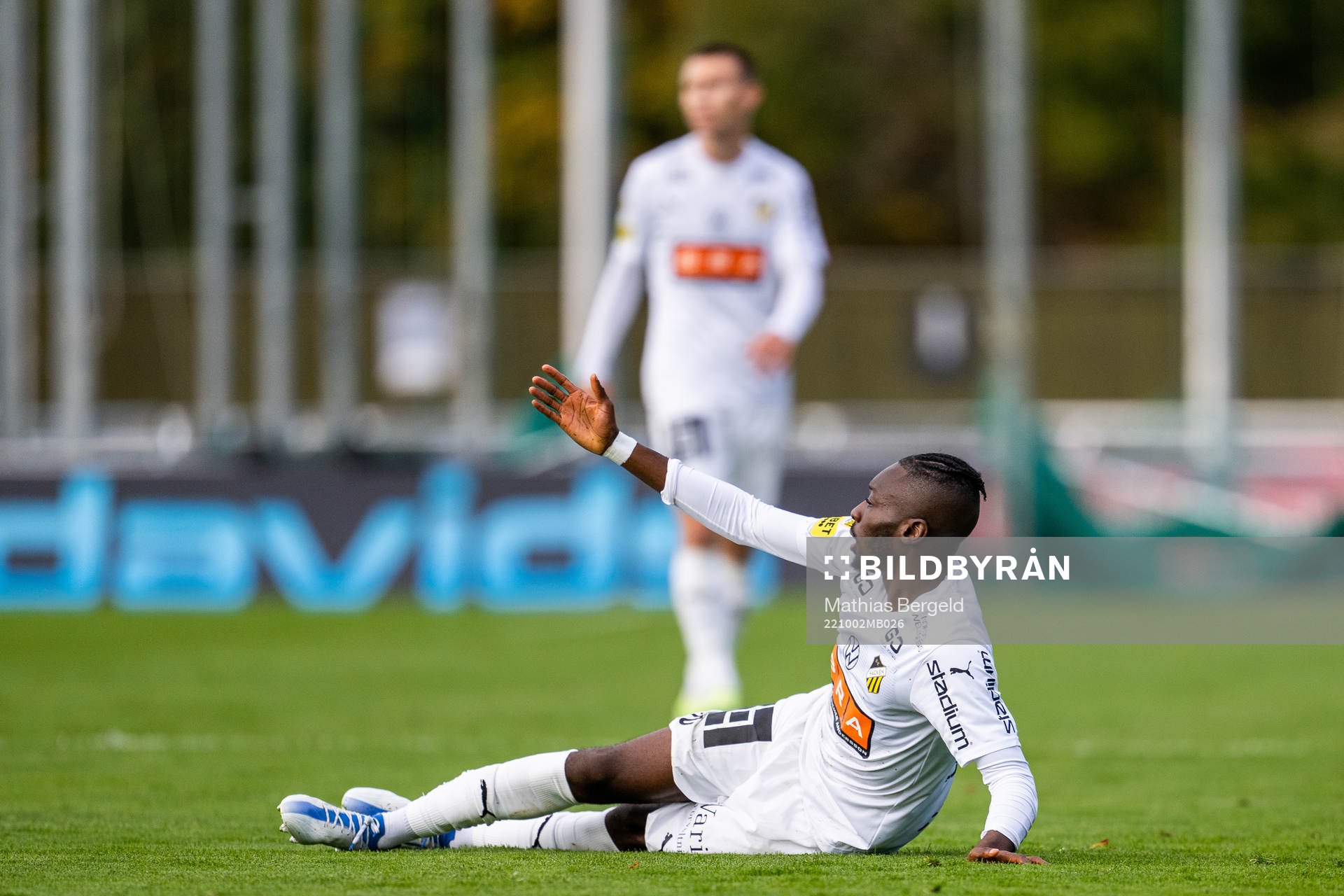 Häckens Blair Sebastian Turgott reagerar