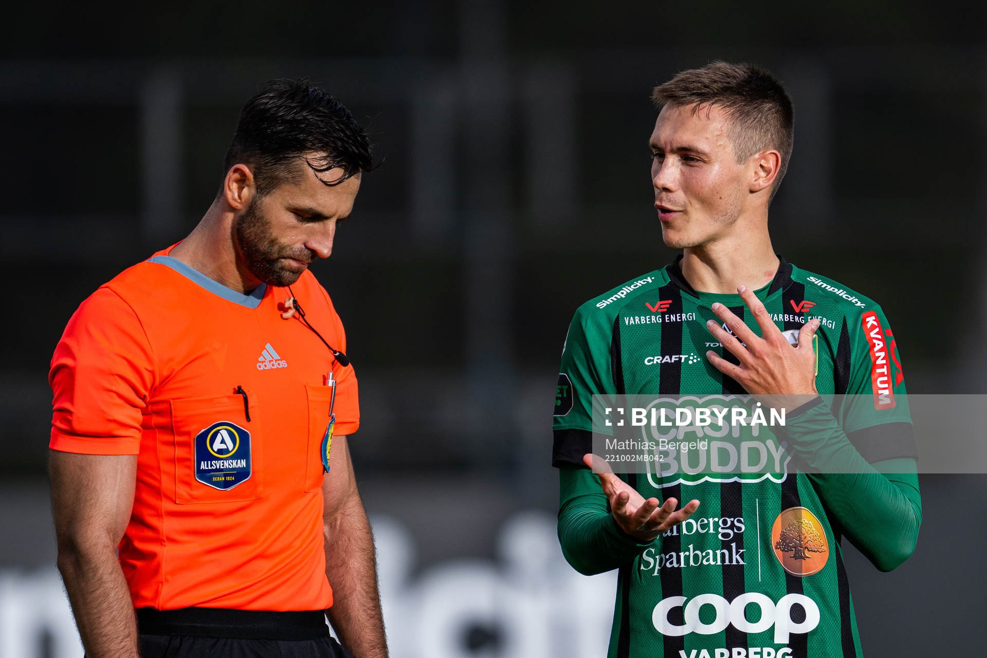 Varbergs Domare Granit Maqedonci och Tobias Carlsson