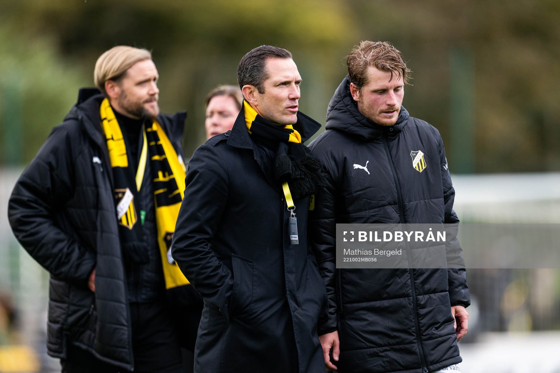 Häckens sportchef Martin Ericsson och Erik Friberg
