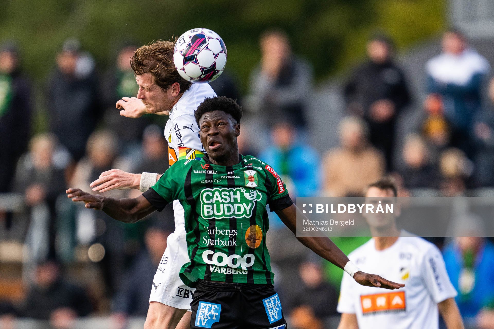 Häckens Erik Friberg och Varbergs Filipe Sisse