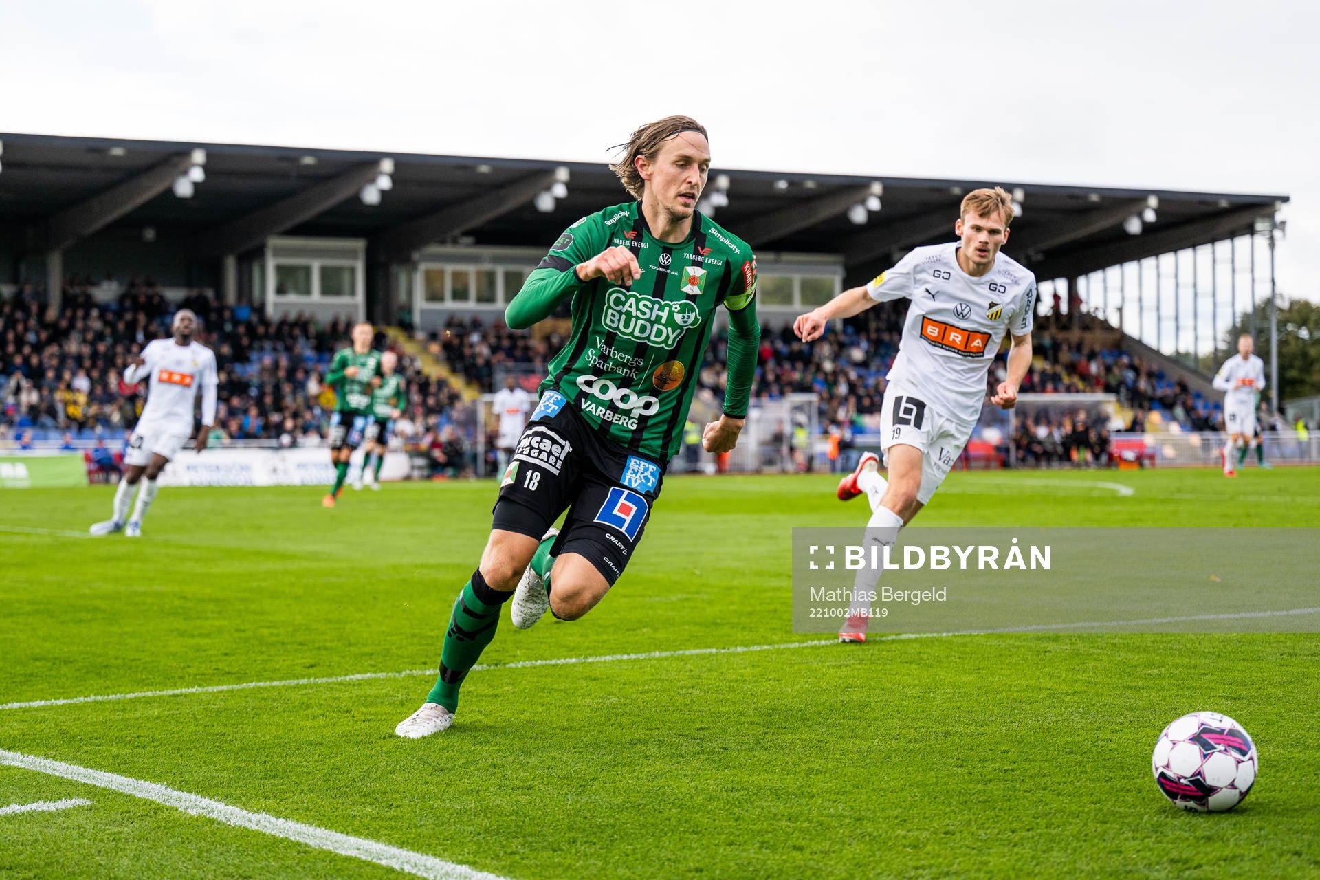 Varbergs Alexander Johansson och Häckens Oscar Uddenäs