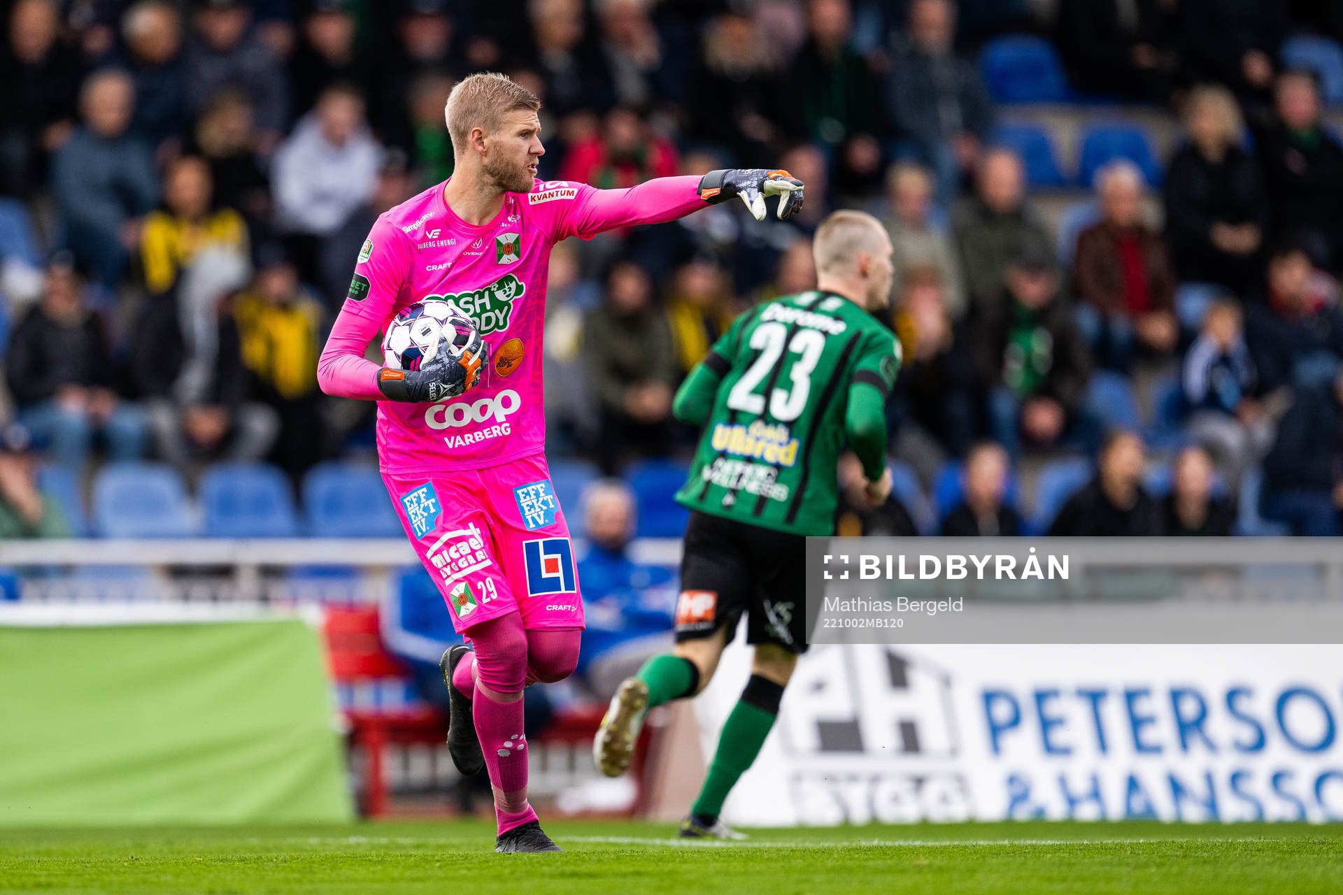 Varbergs målvakt Fredrik Andersson