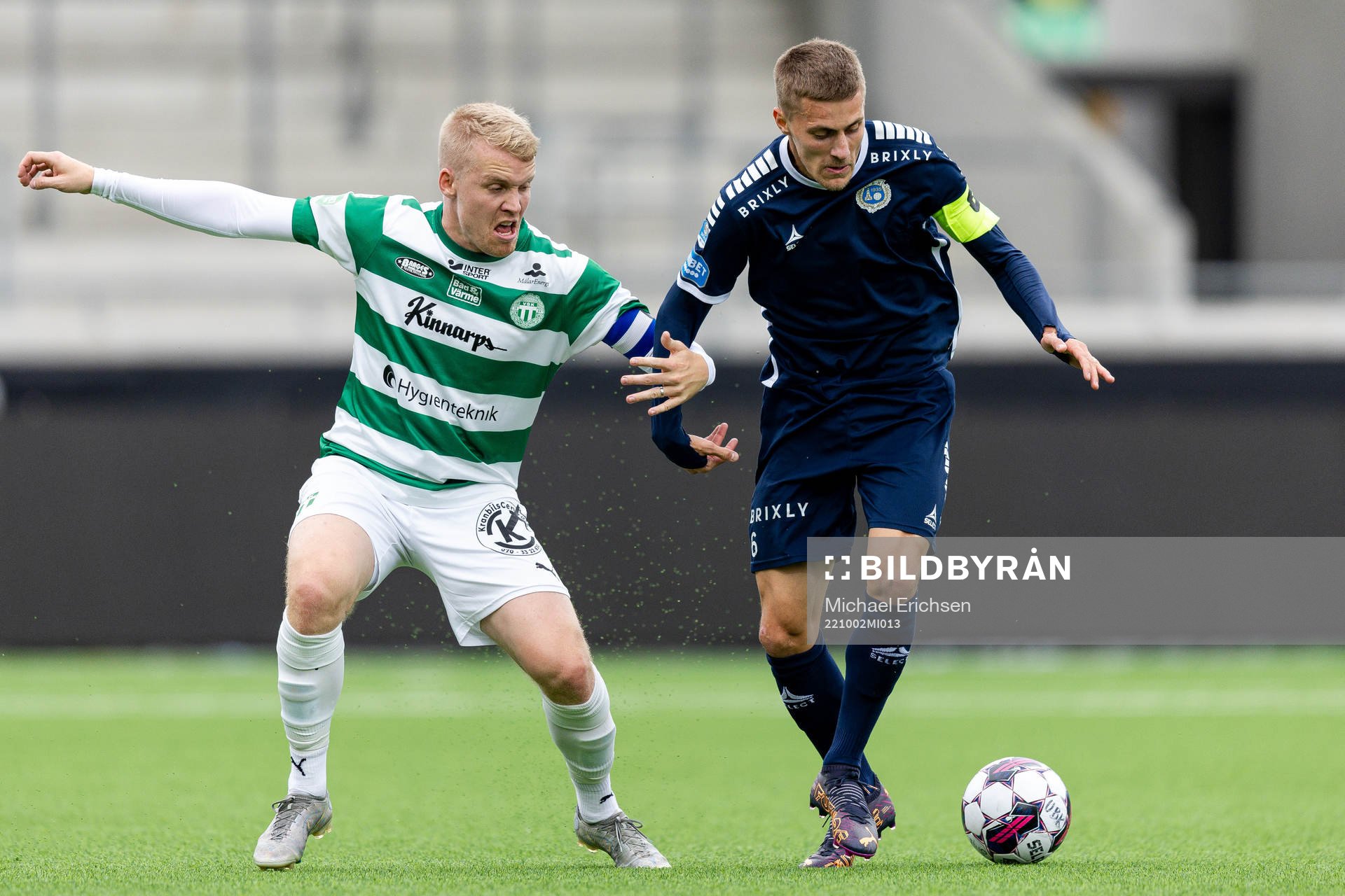 Västerås SKs Simon Johansson och Utsiktens Erik Westermark