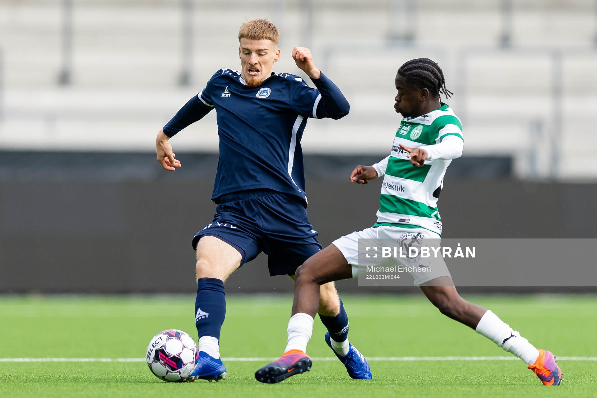 Utsiktens Markus Björkqvist och Västerås SKs David