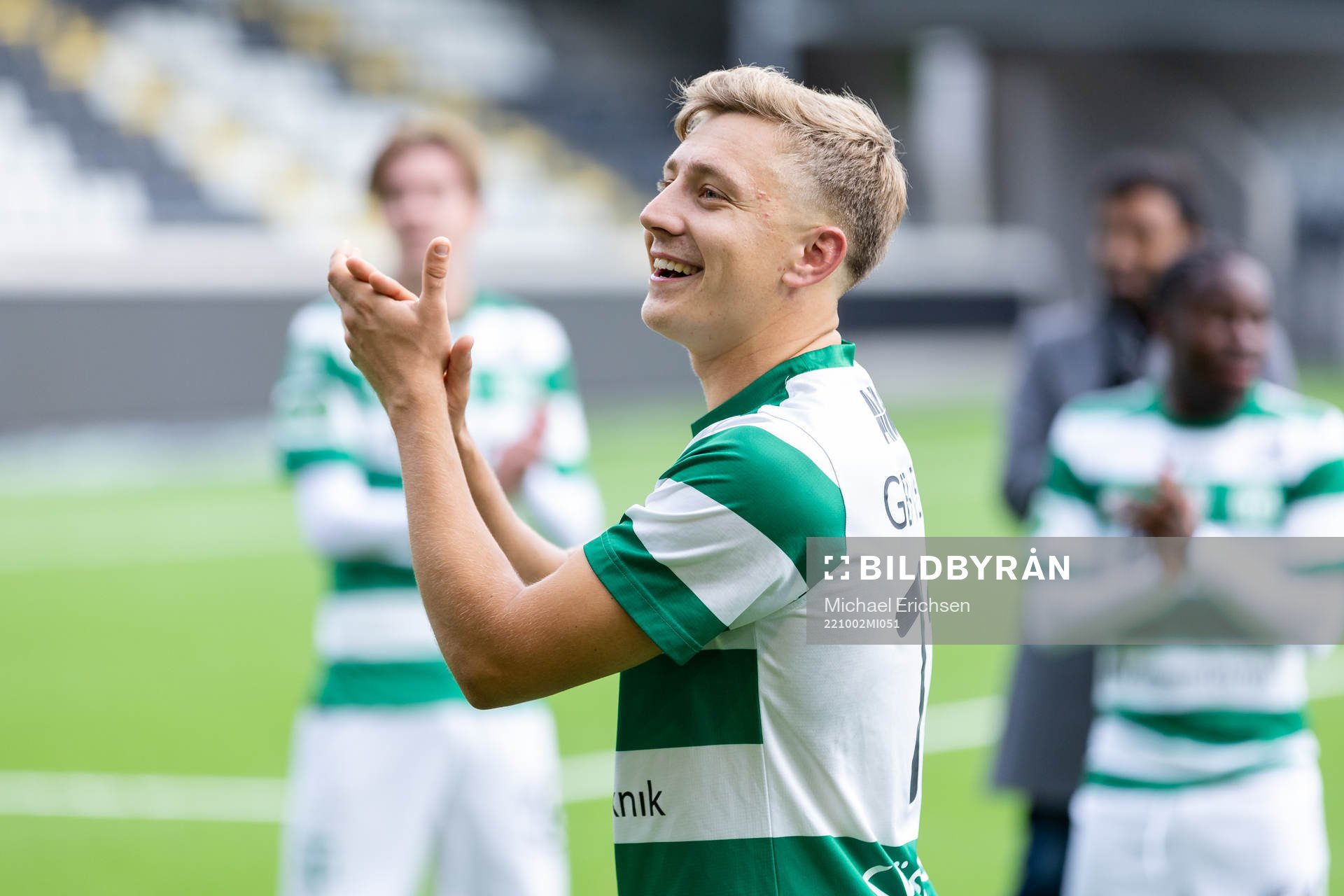 Västerås SKs Simon Gefvert jublar