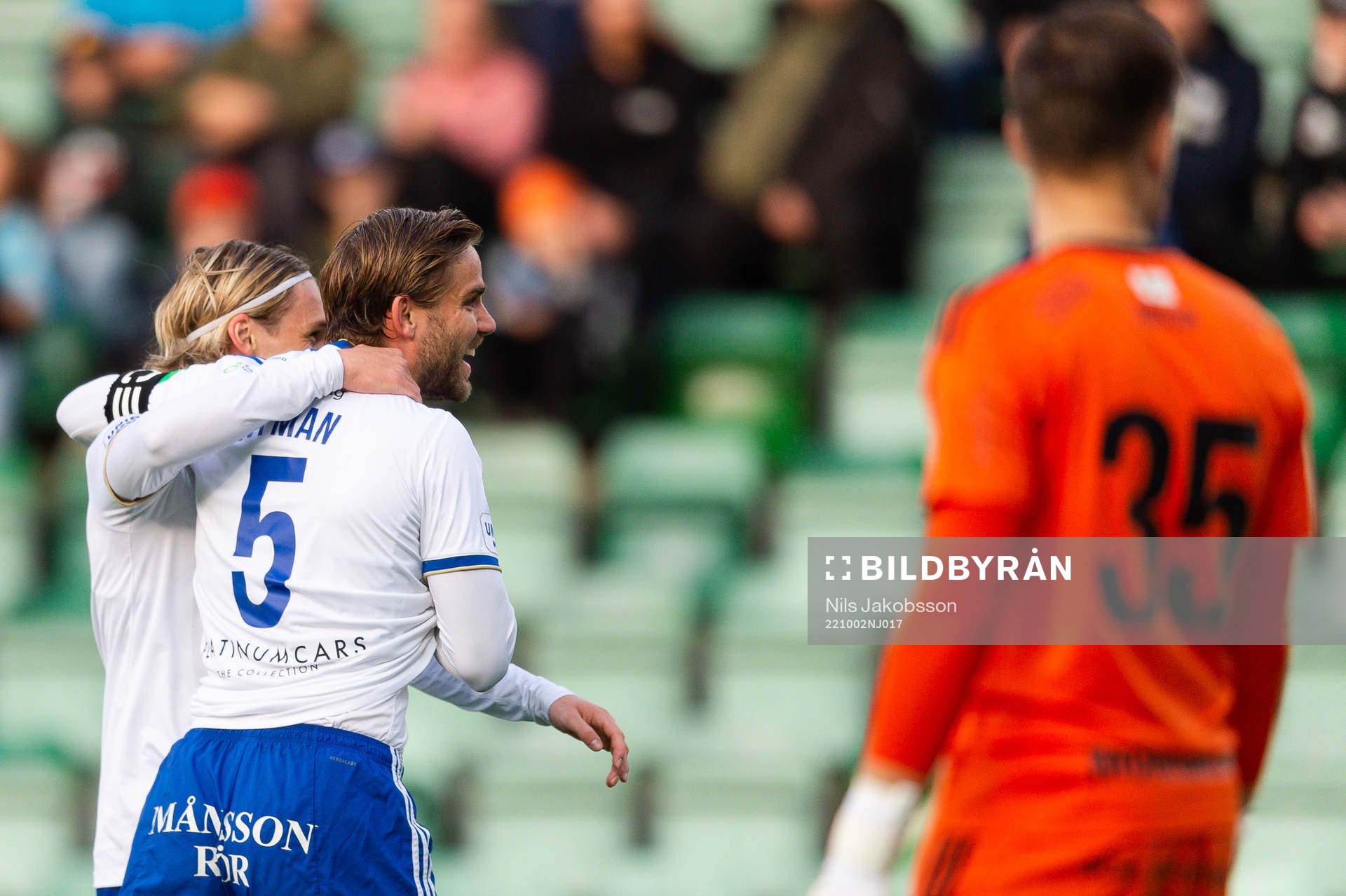 IFK Norrköpings Christoffer Nyman och Arnor Sigurdsson