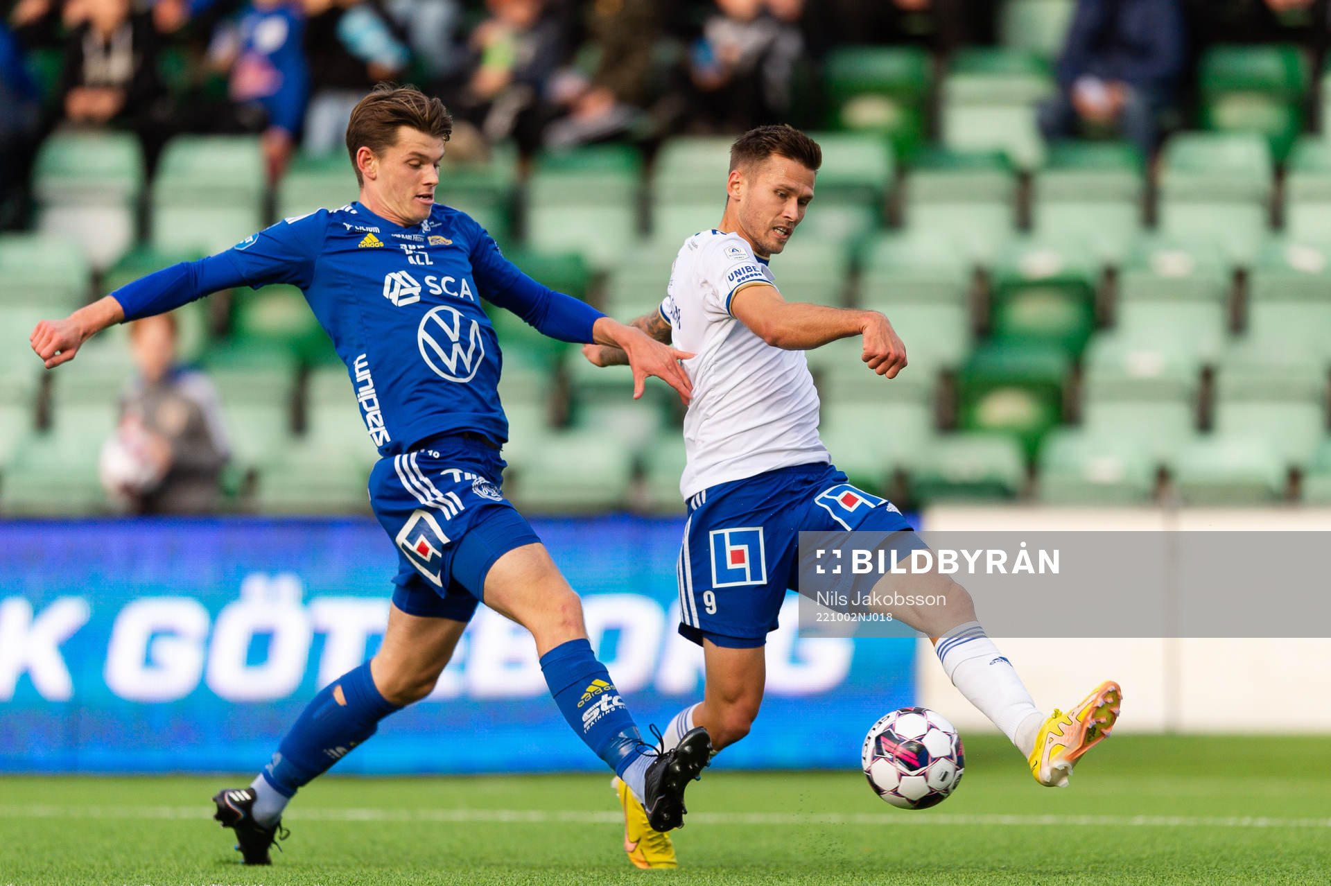 GIF Sundsvalls Teodor Stenshagen och IFK Norrköpings Arnor