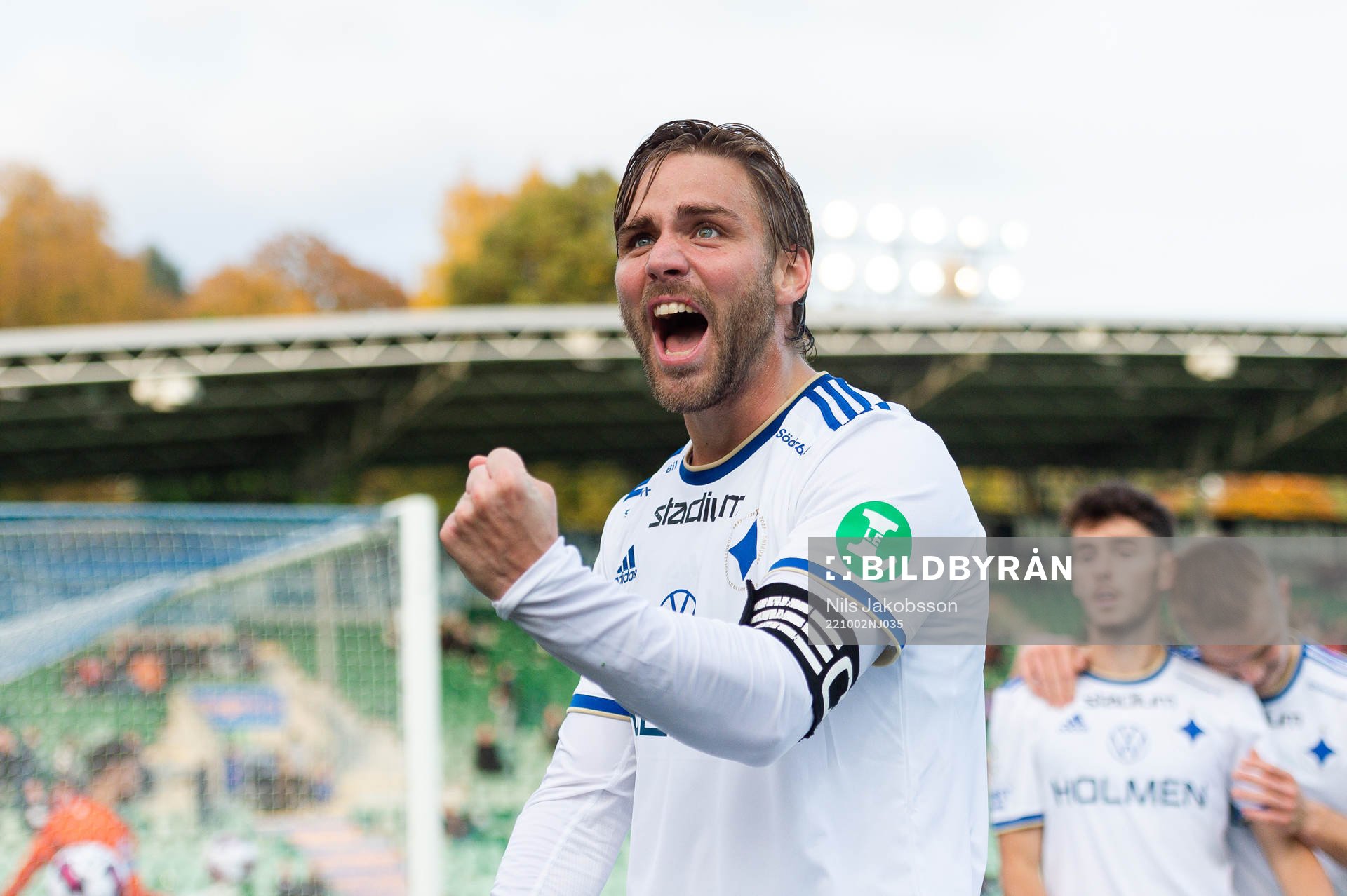 IFK Norrköpings Christoffer Nyman jublar