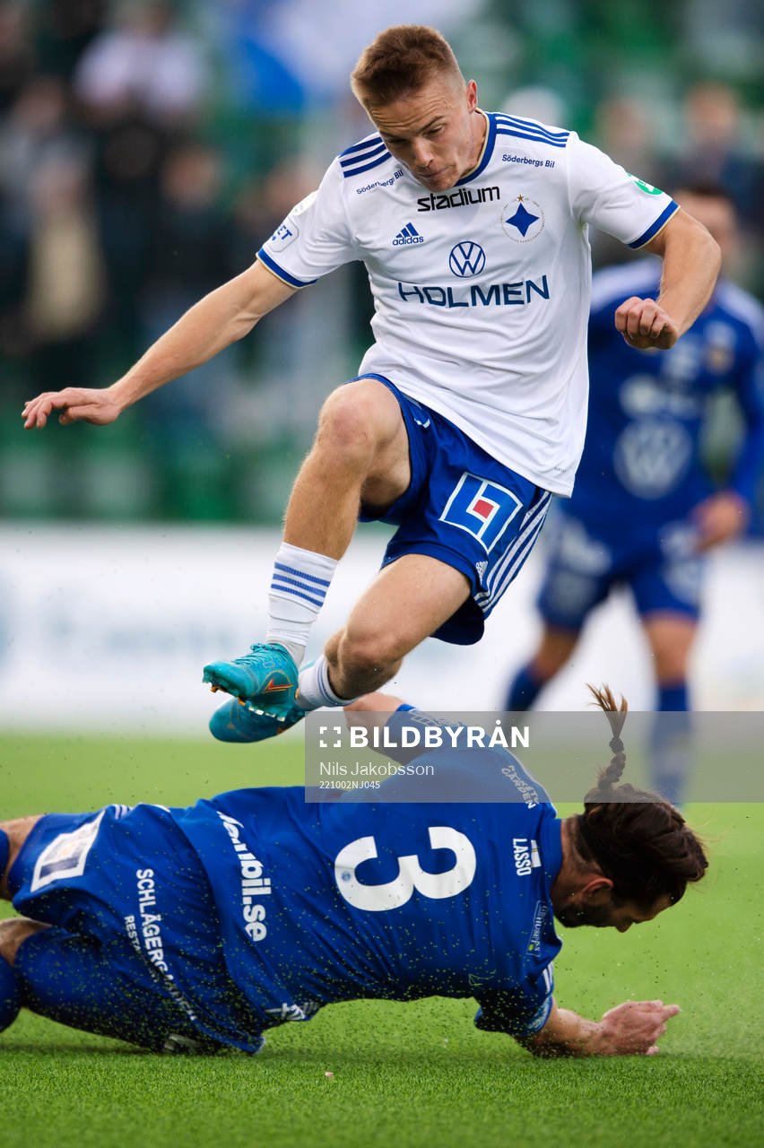 IFK Norrköpings Jacob Ortmark och GIF Sundsvalls Forrest