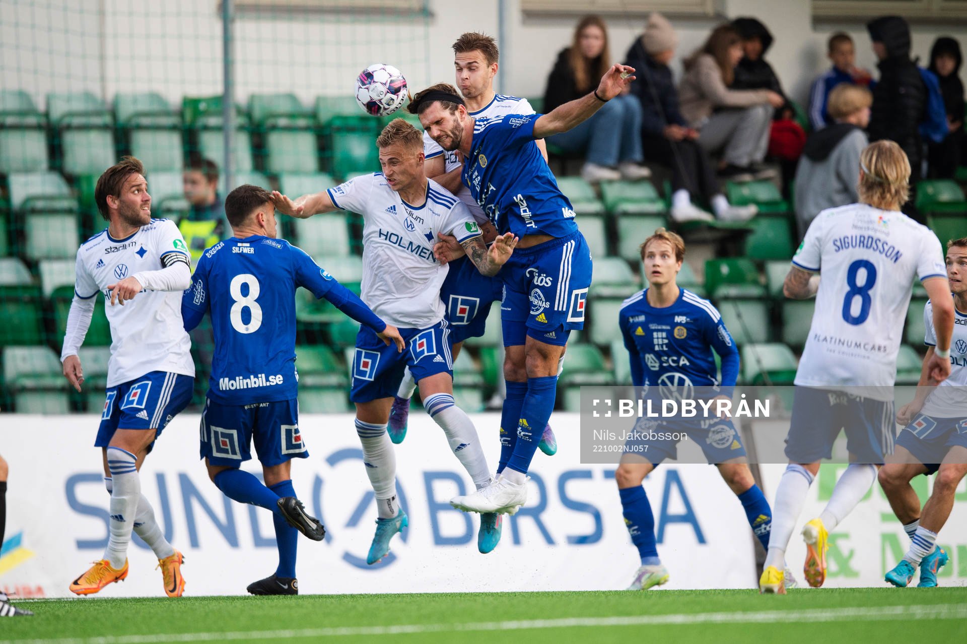 IFK Norrköpings Christoffer Nyman, Marco Lund Nielsen,
